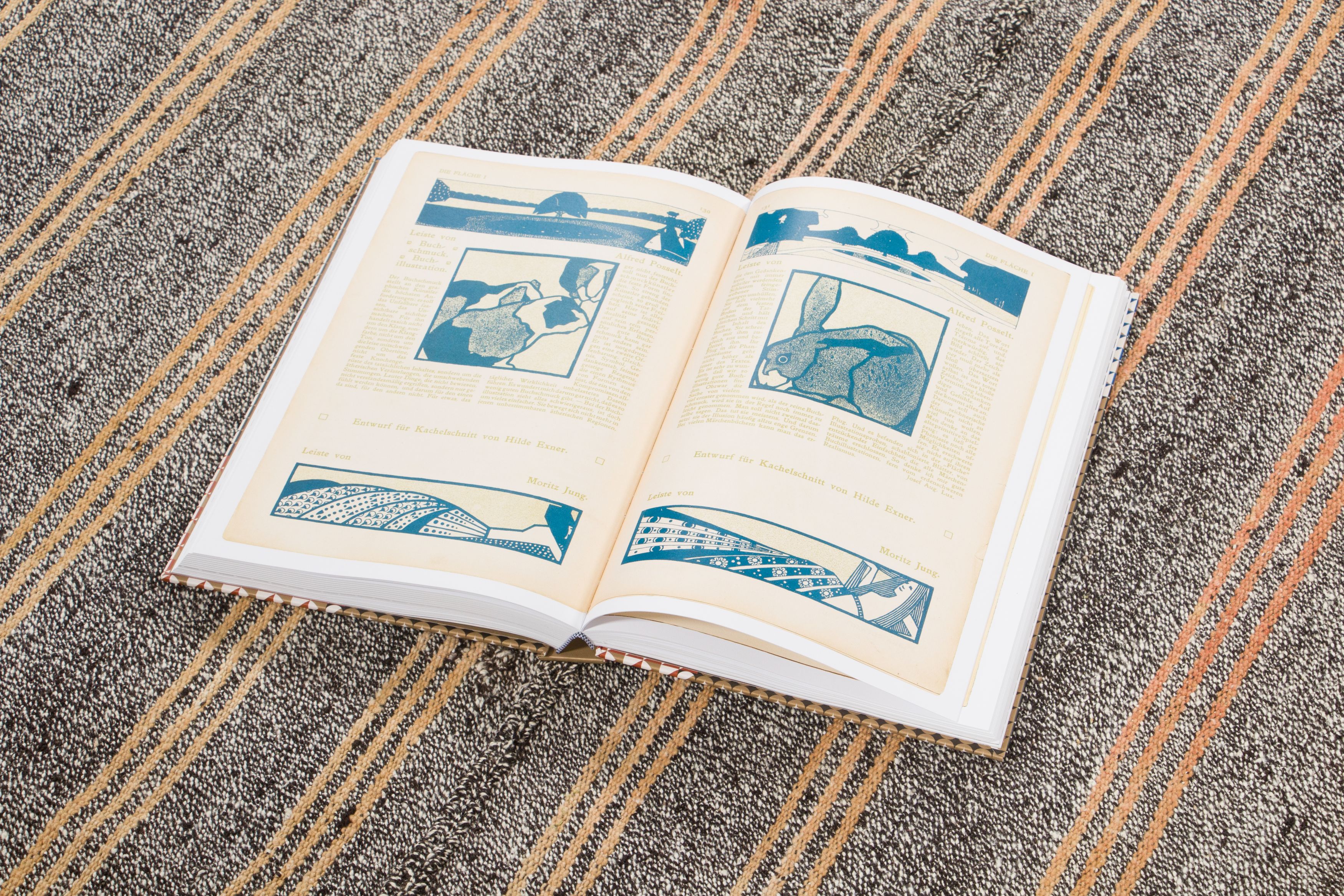 Vintage Striped Kilim Rug