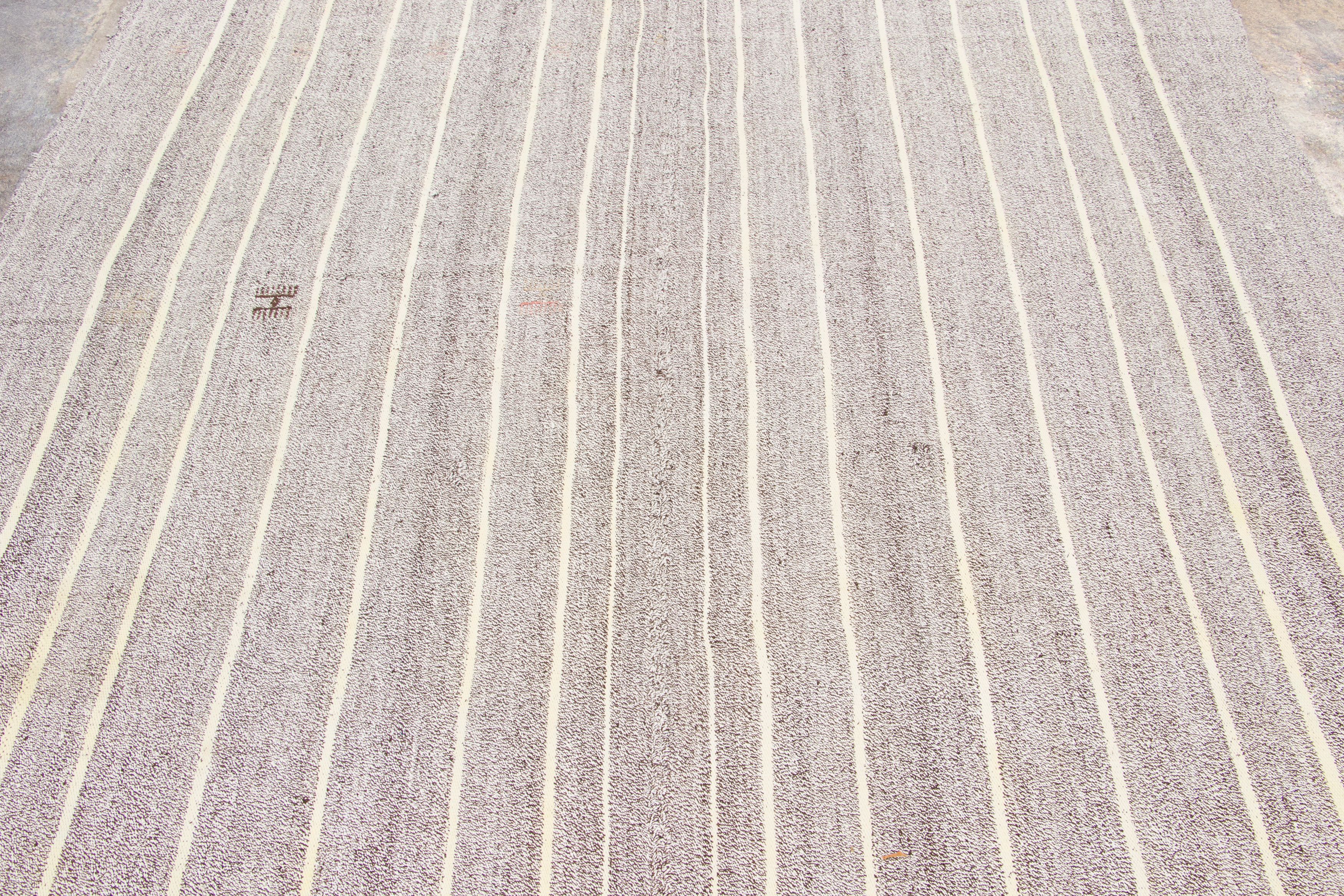 Vintage Striped Kilim Rug