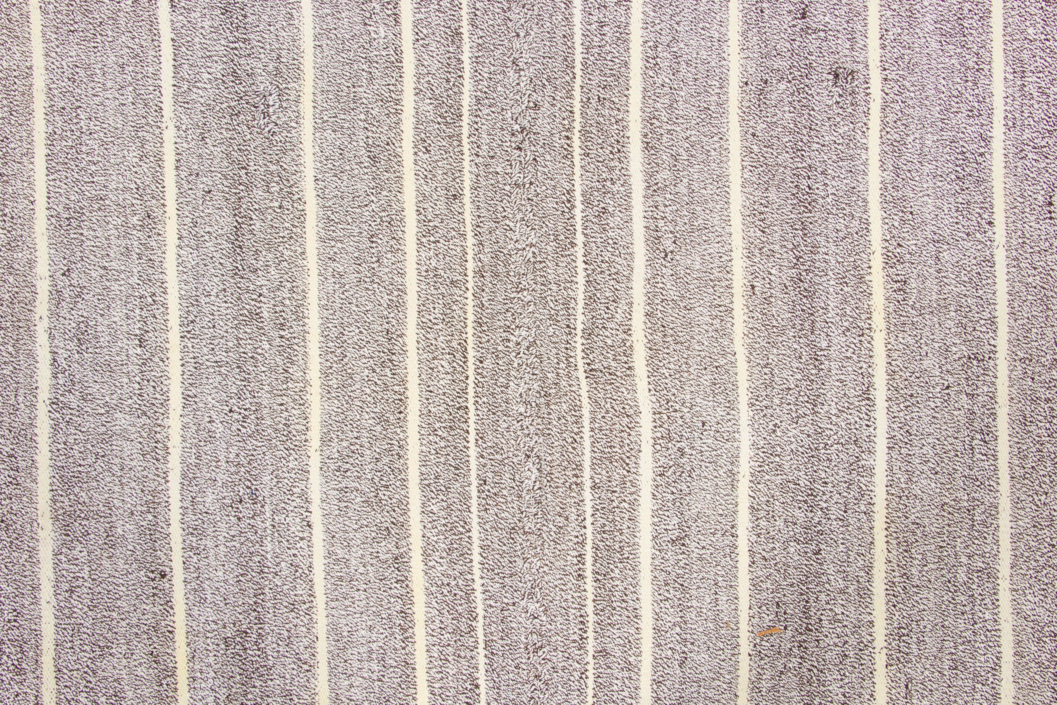 Vintage Striped Kilim Rug