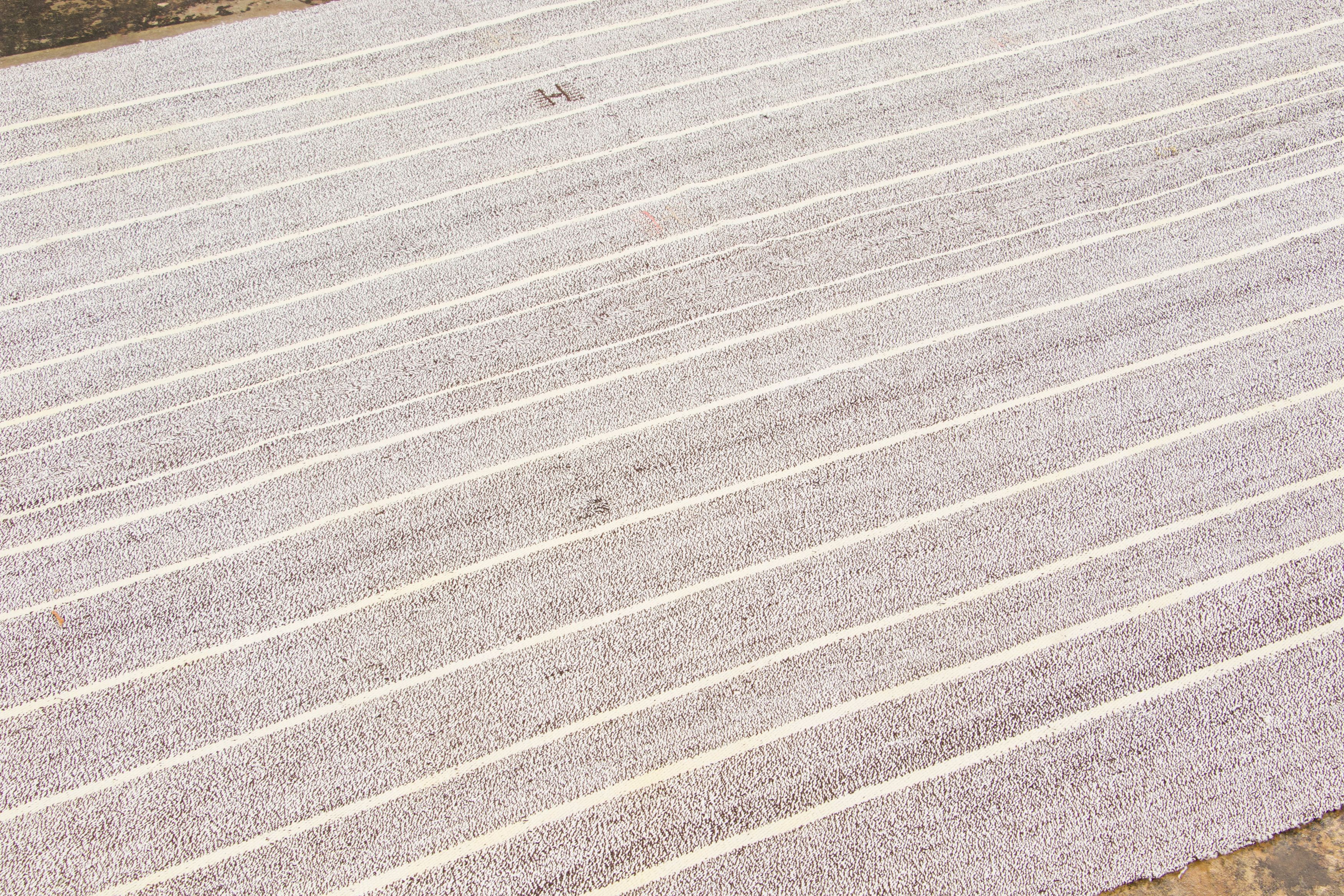 Vintage Striped Kilim Rug