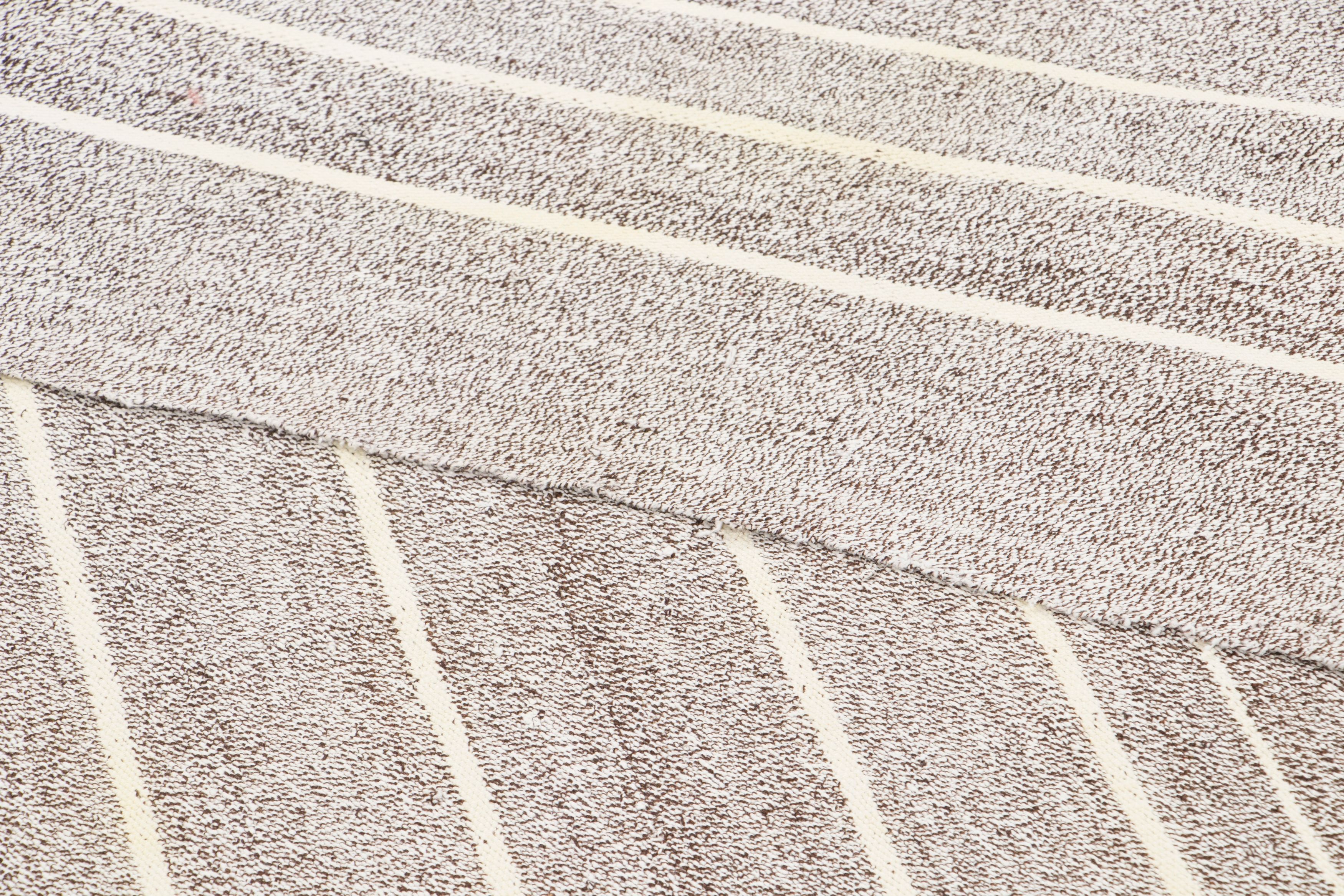 Vintage Striped Kilim Rug