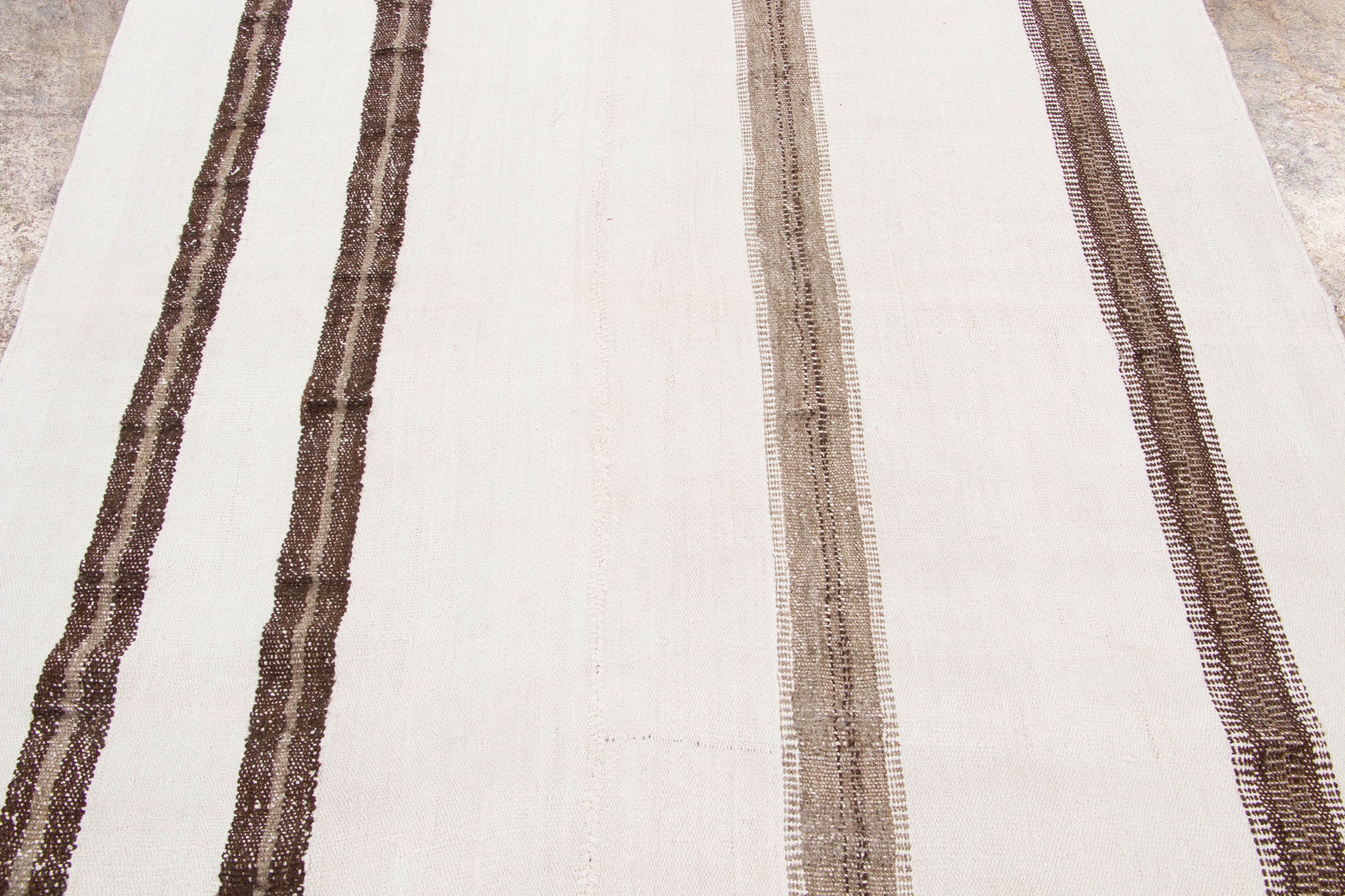 Vintage Geometric Kilim Rug