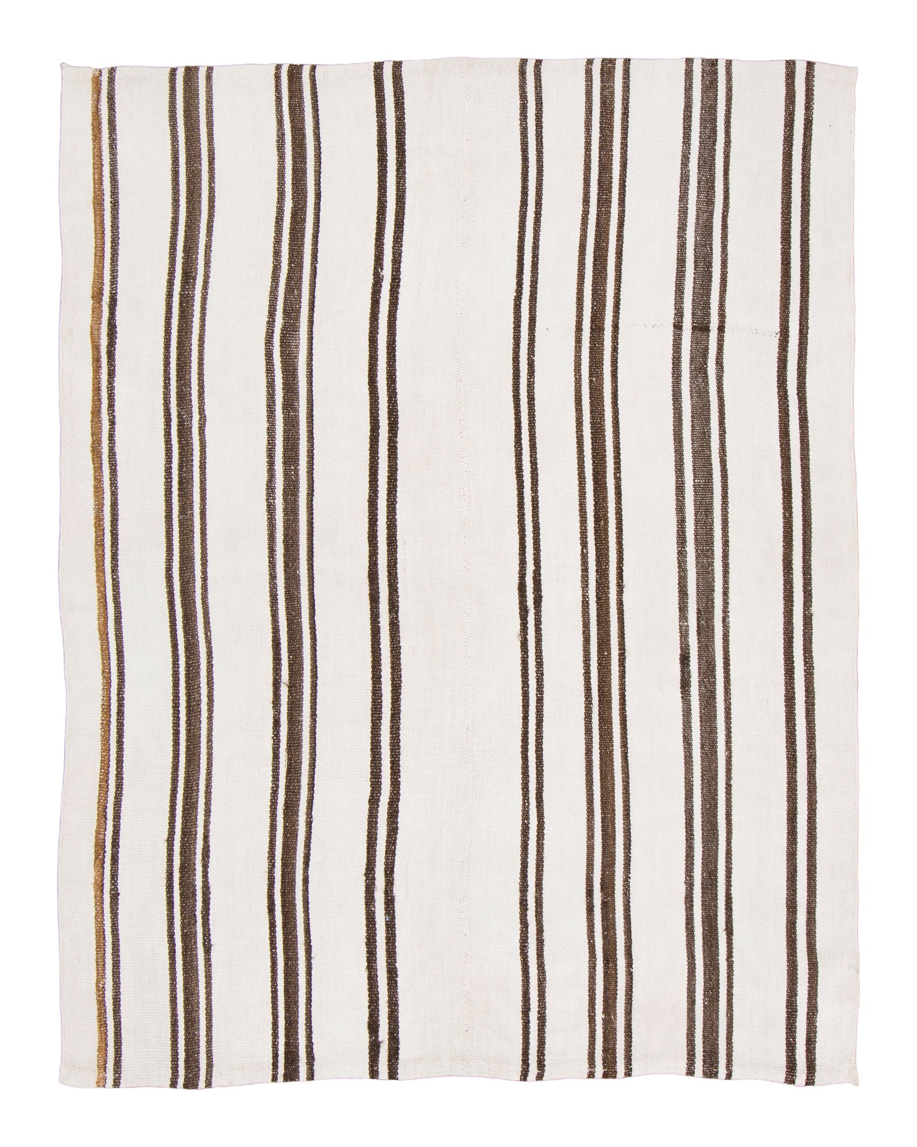 Vintage Turkish Striped Kilim Rug