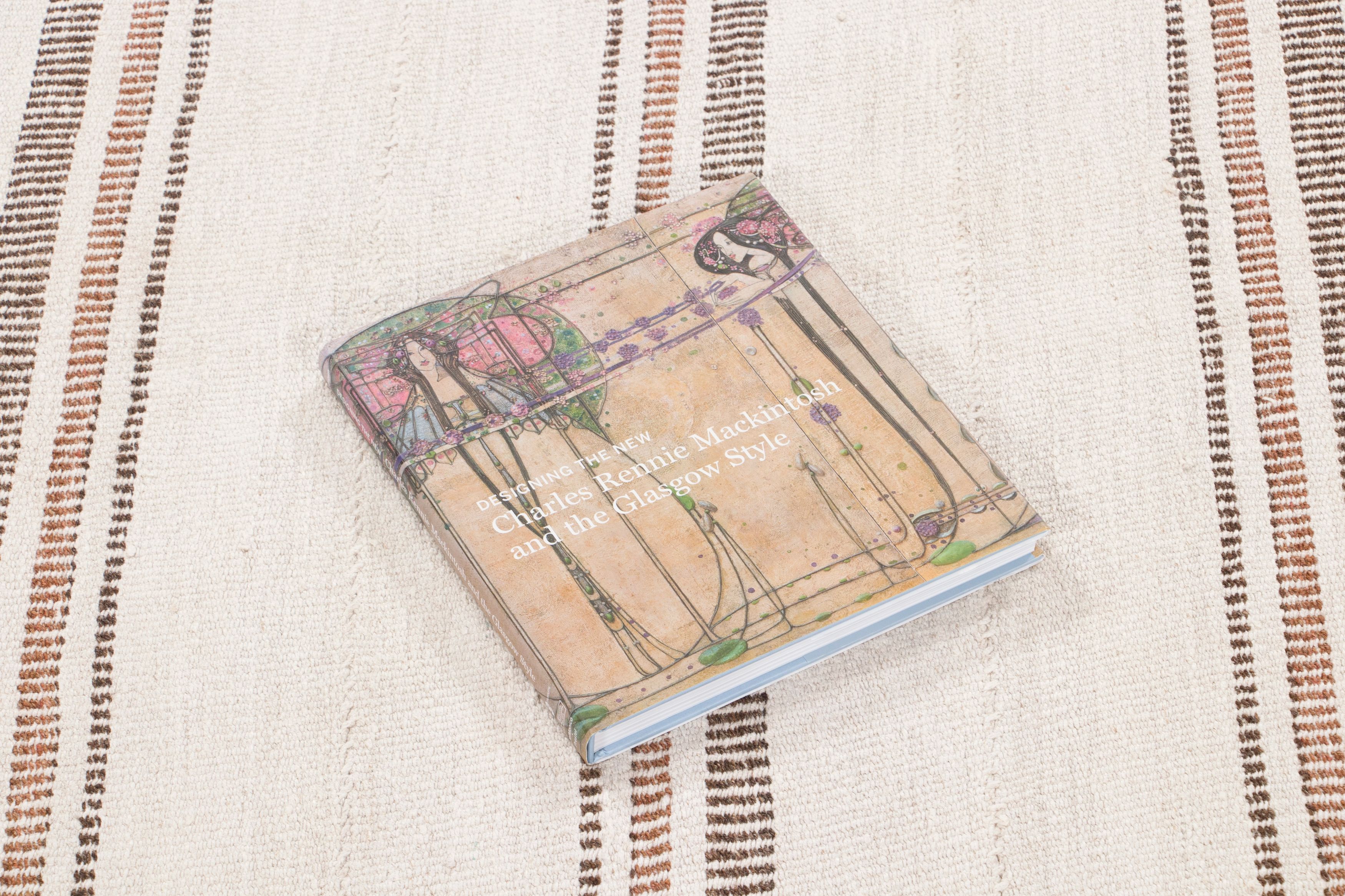 Vintage Turkish Striped Kilim Rug