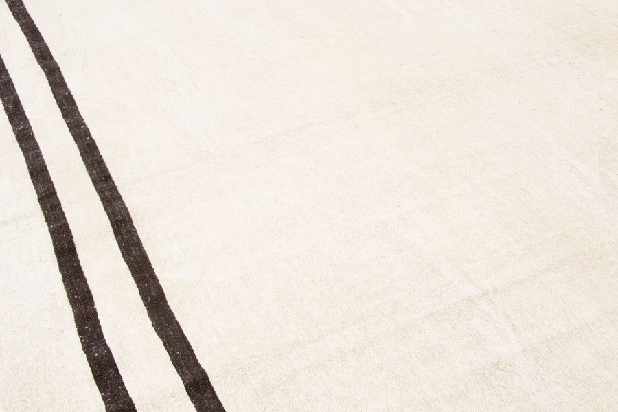 Vintage Turkish Striped Kilim Rug