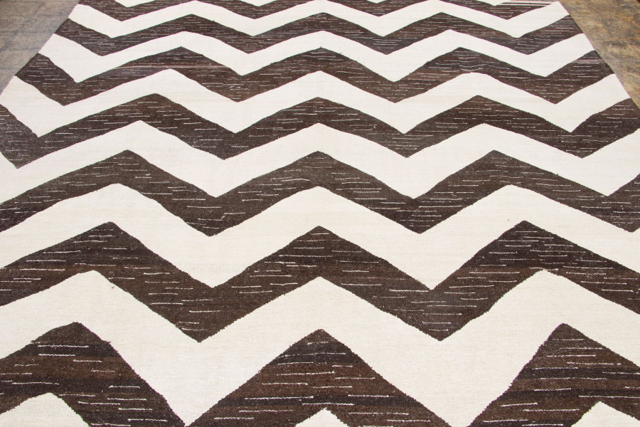 Vintage Turkish Geometric Kilim Rug