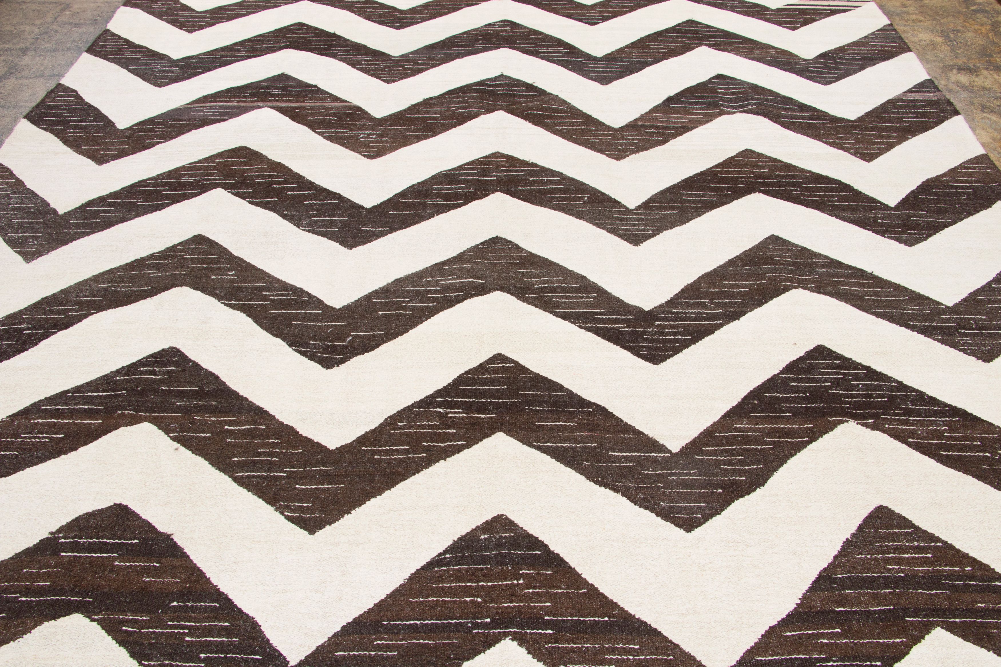 Vintage Turkish Geometric Kilim Rug