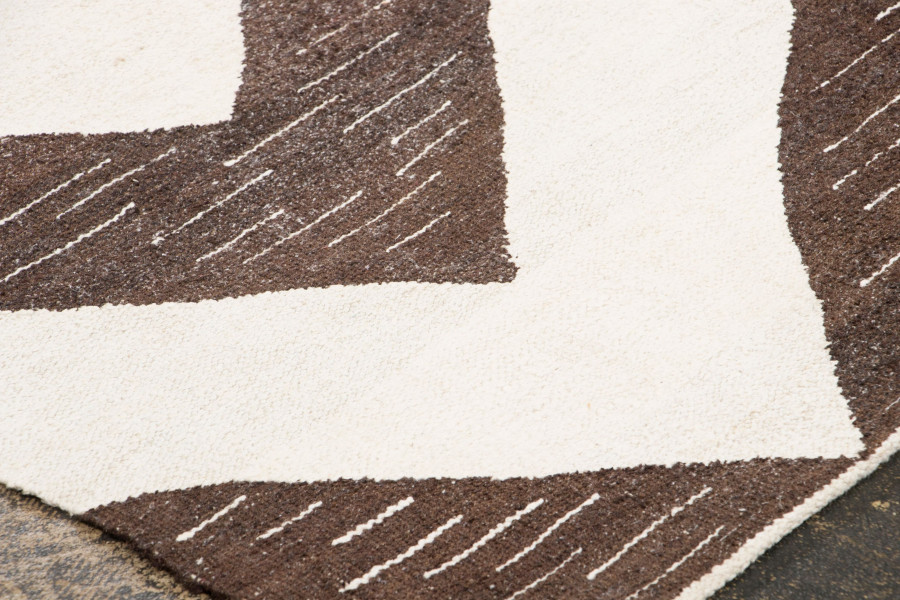 Vintage Turkish Geometric Kilim Rug