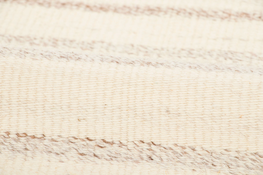 Vintage Panelled Striped Kilim Rug