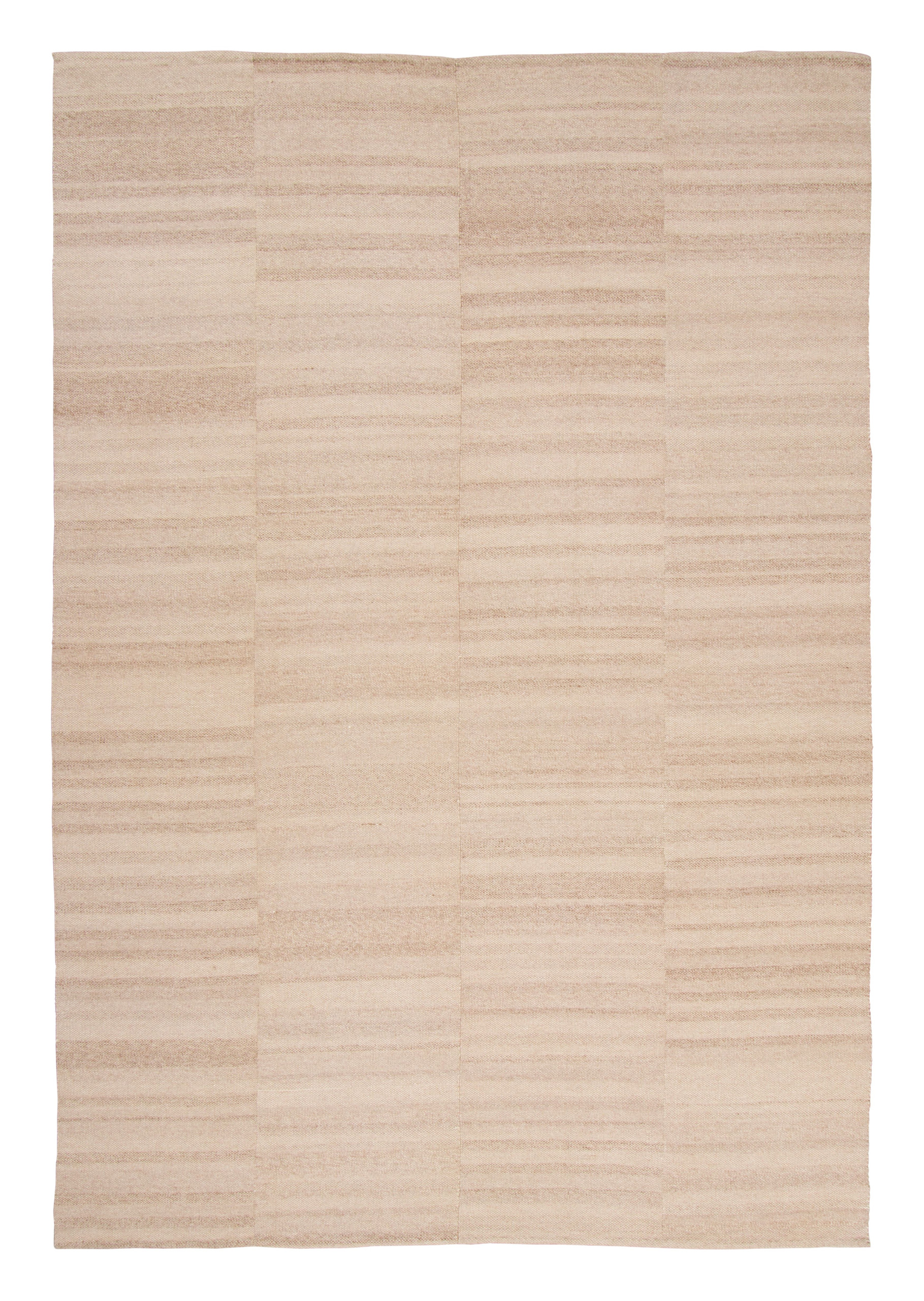 Vintage Panelled Striped Kilim Rug