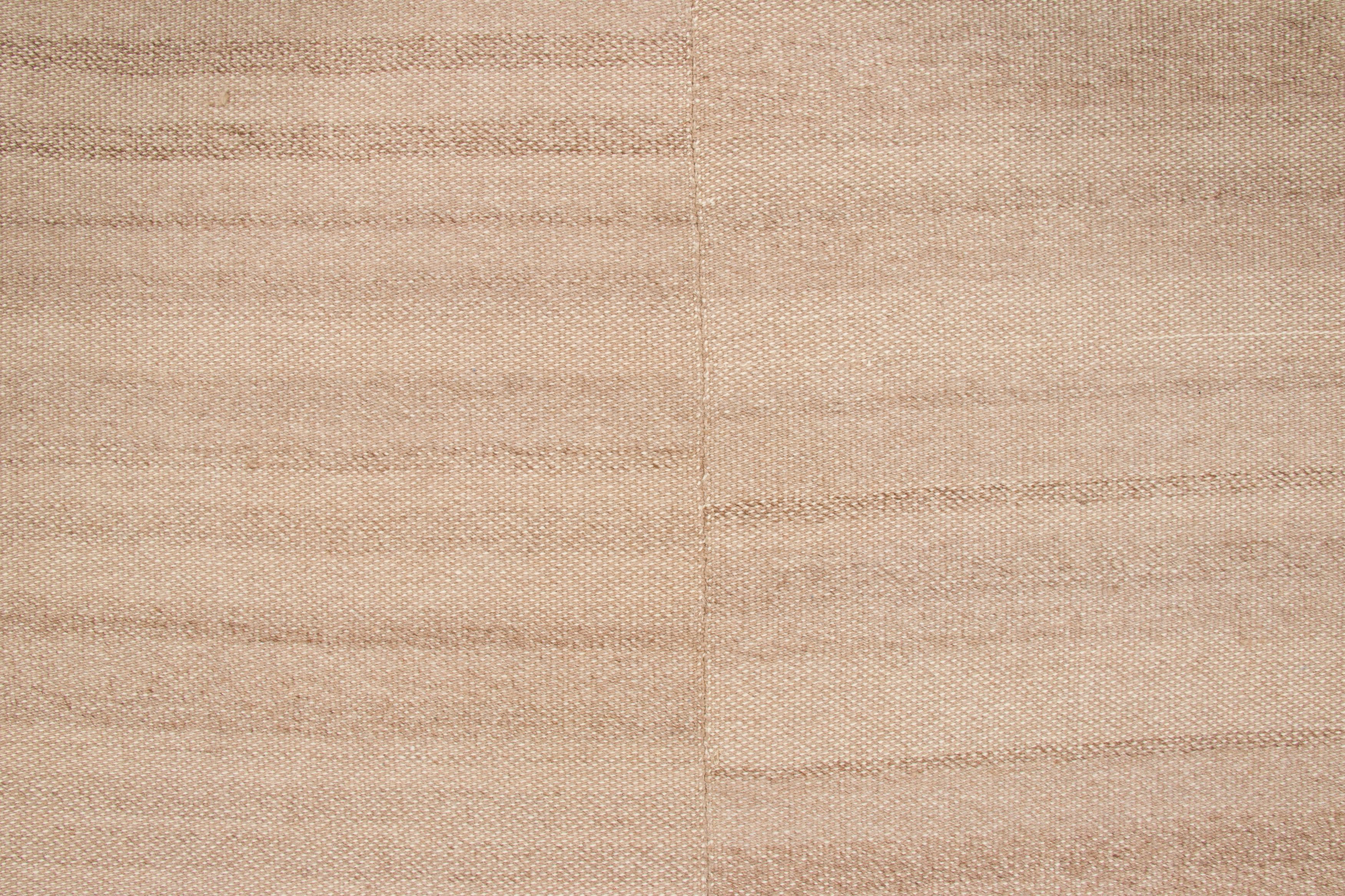 Vintage Panelled Striped Kilim Rug