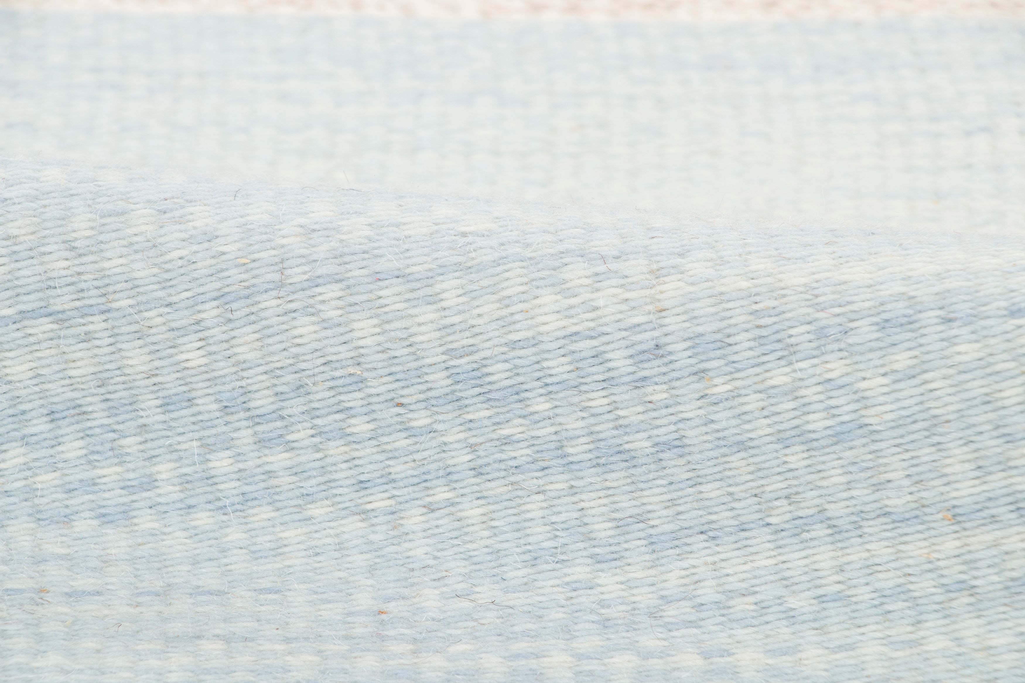 Vintage Panelled Striped Kilim Rug