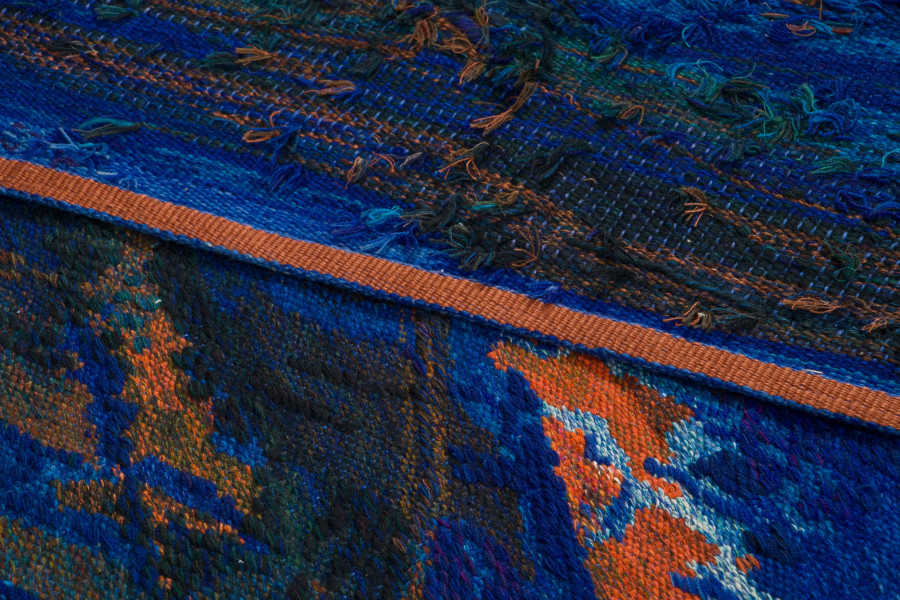 Signed Vintage Swedish Tapestry