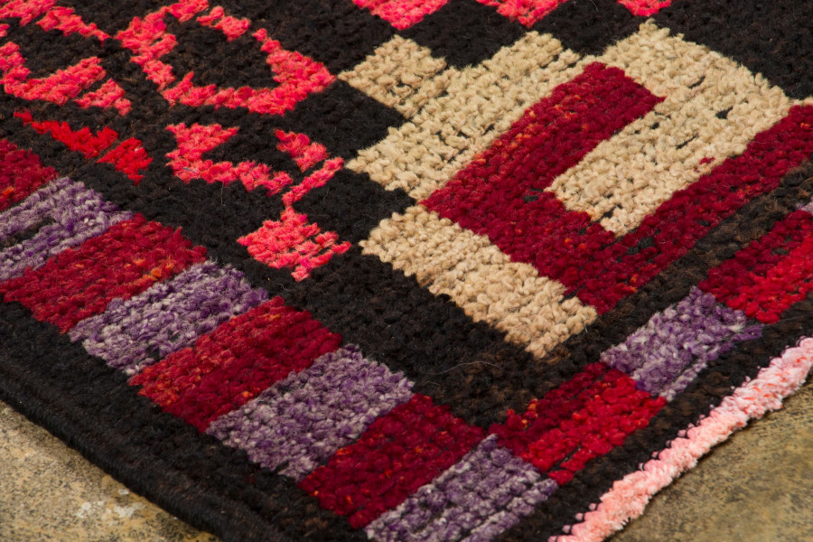 Vintage Geometric Kilim Runner