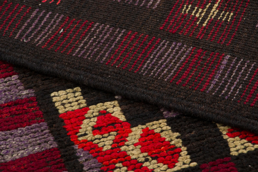 Vintage Geometric Kilim Runner