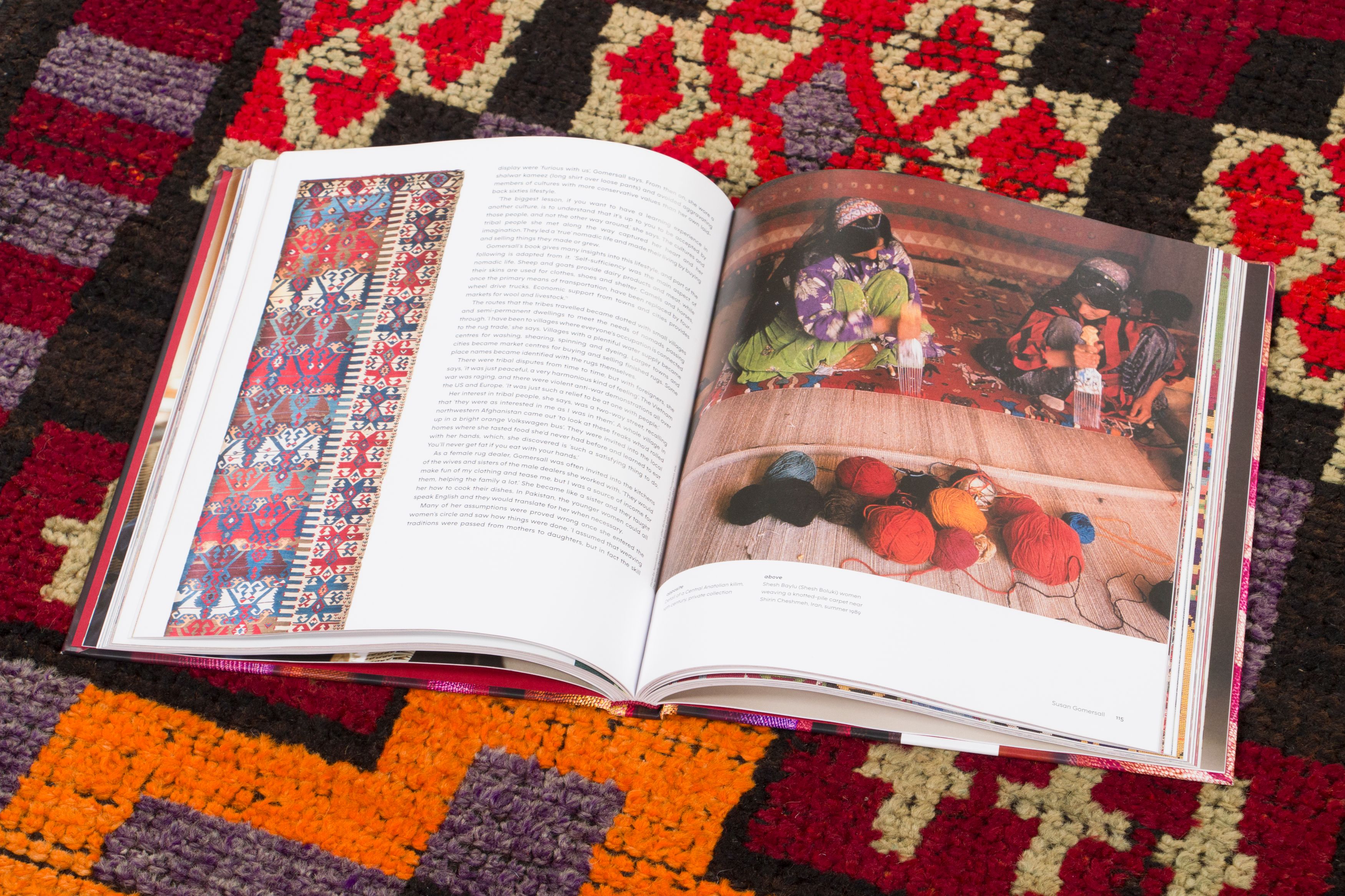 Vintage Geometric Kilim Runner