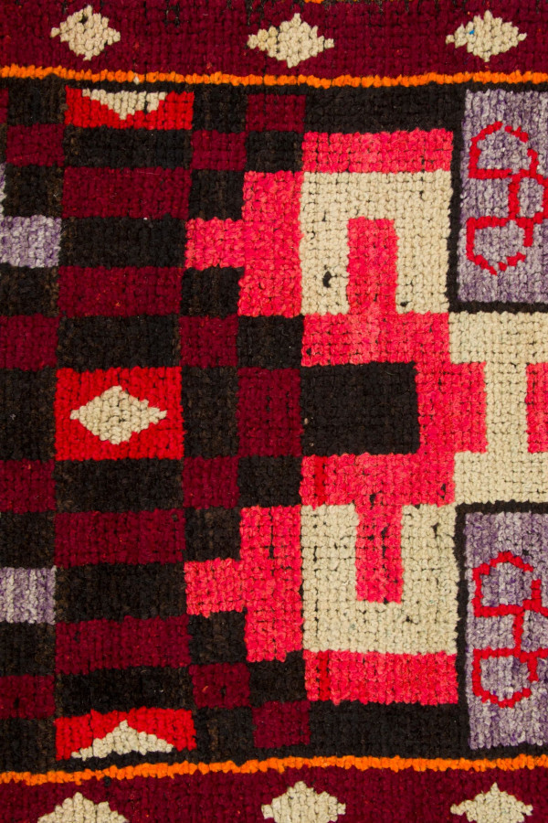 Vintage Geometric Kilim Runner