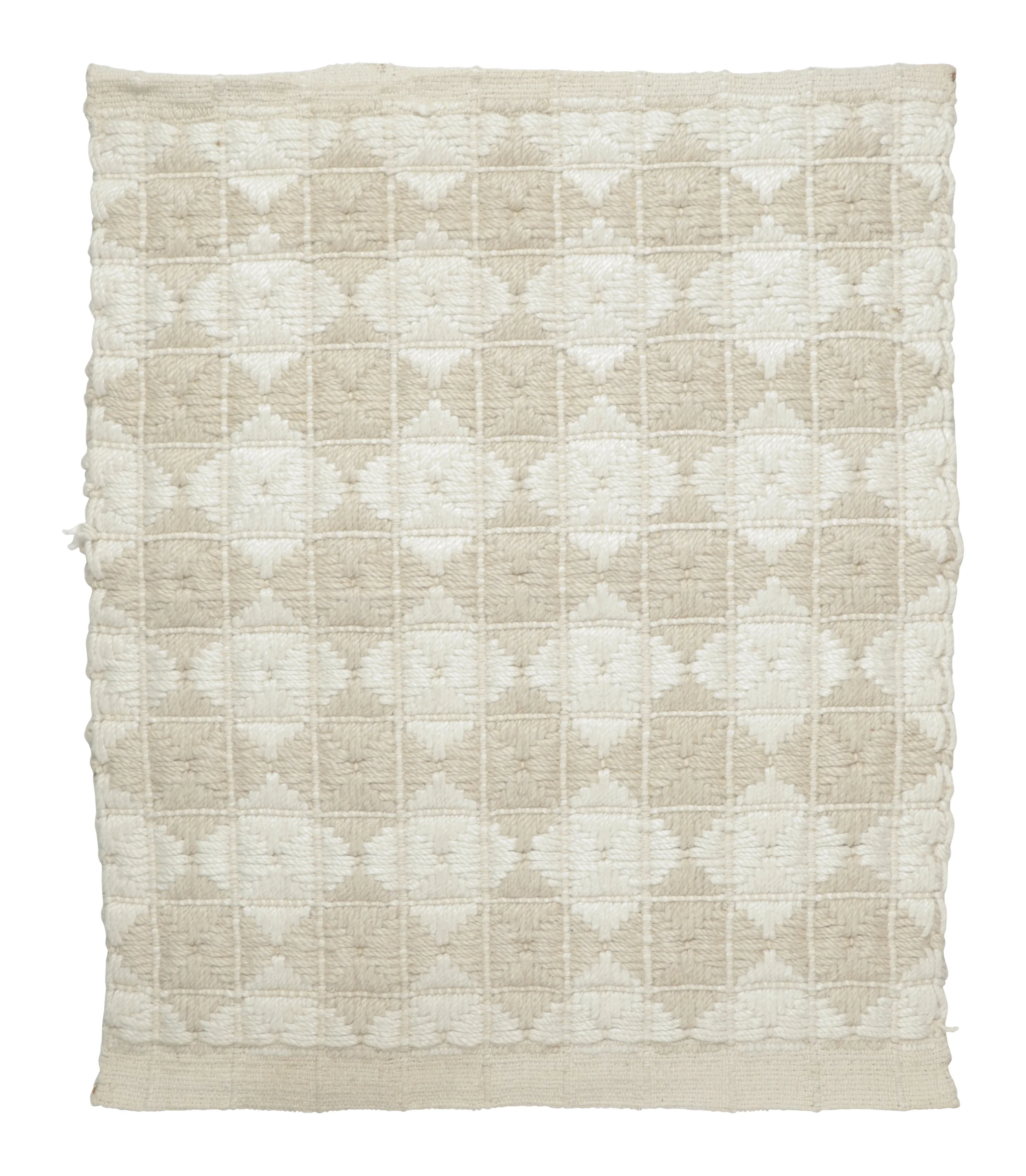 Contemporary Geometric Gift-Sized Flatweave