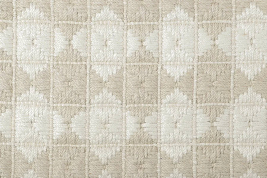 Contemporary Geometric Gift-Sized Flatweave
