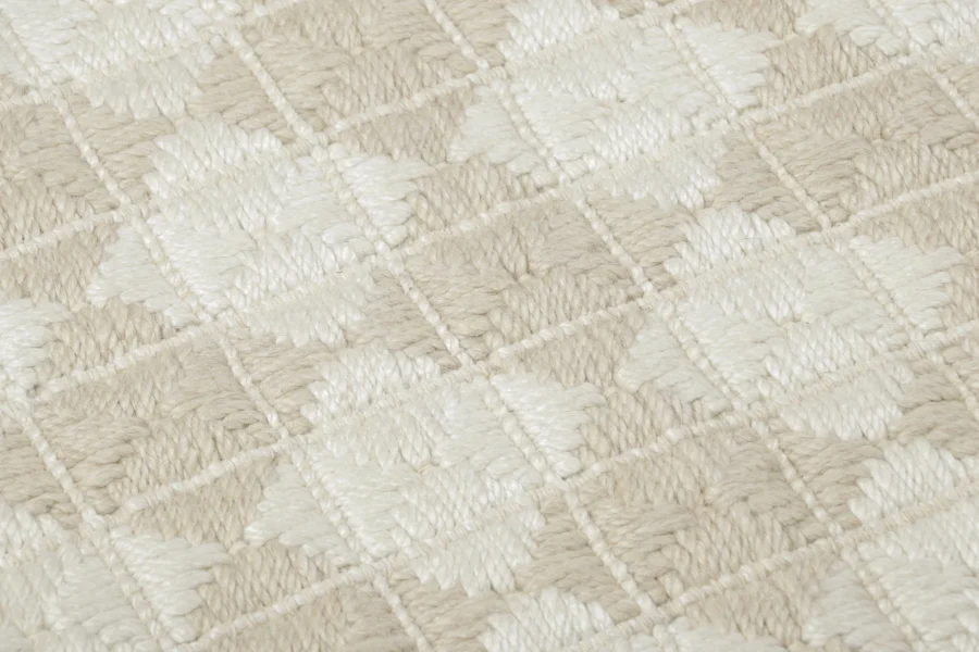 Contemporary Geometric Gift-Sized Flatweave