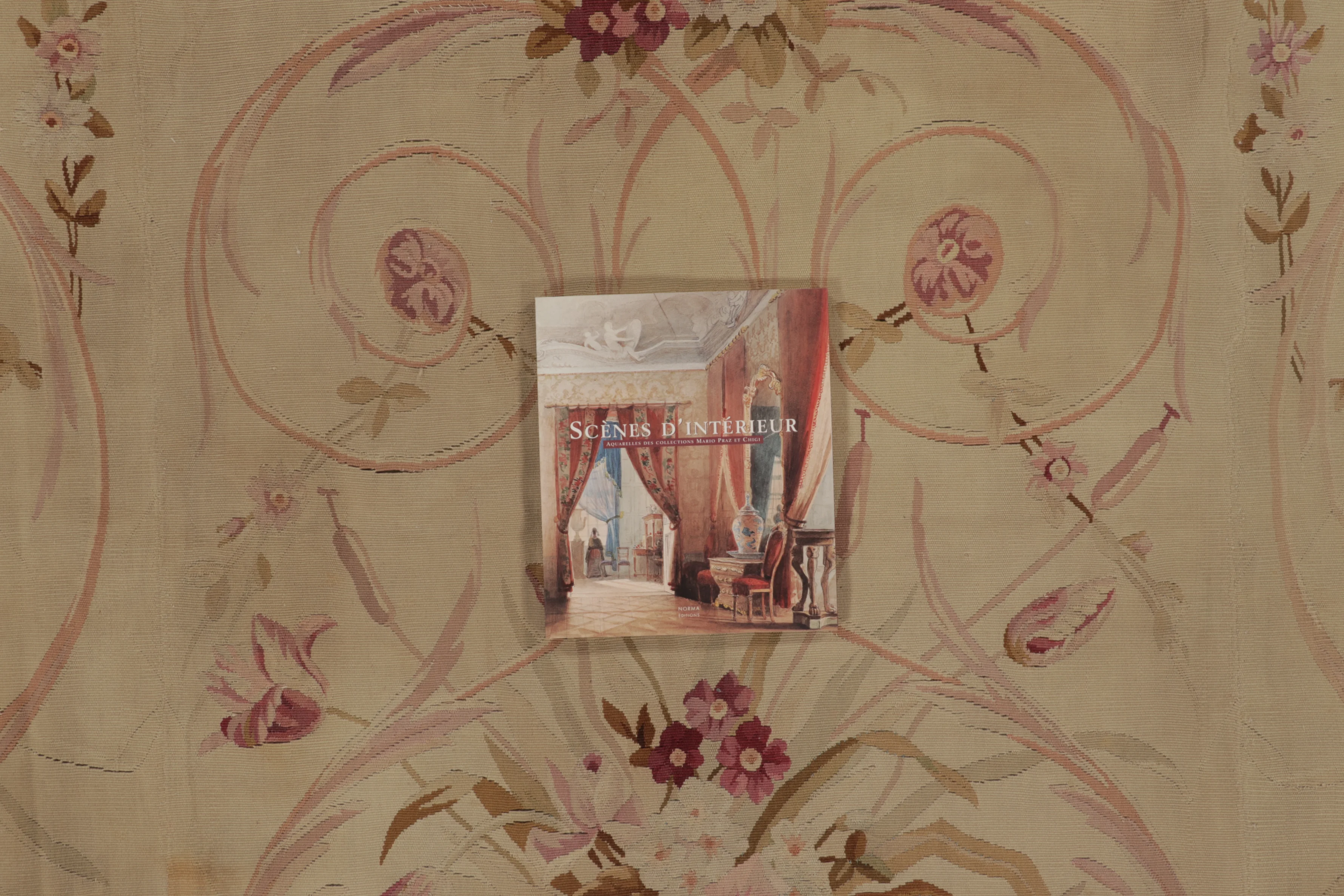 Vintage French Aubusson Rug