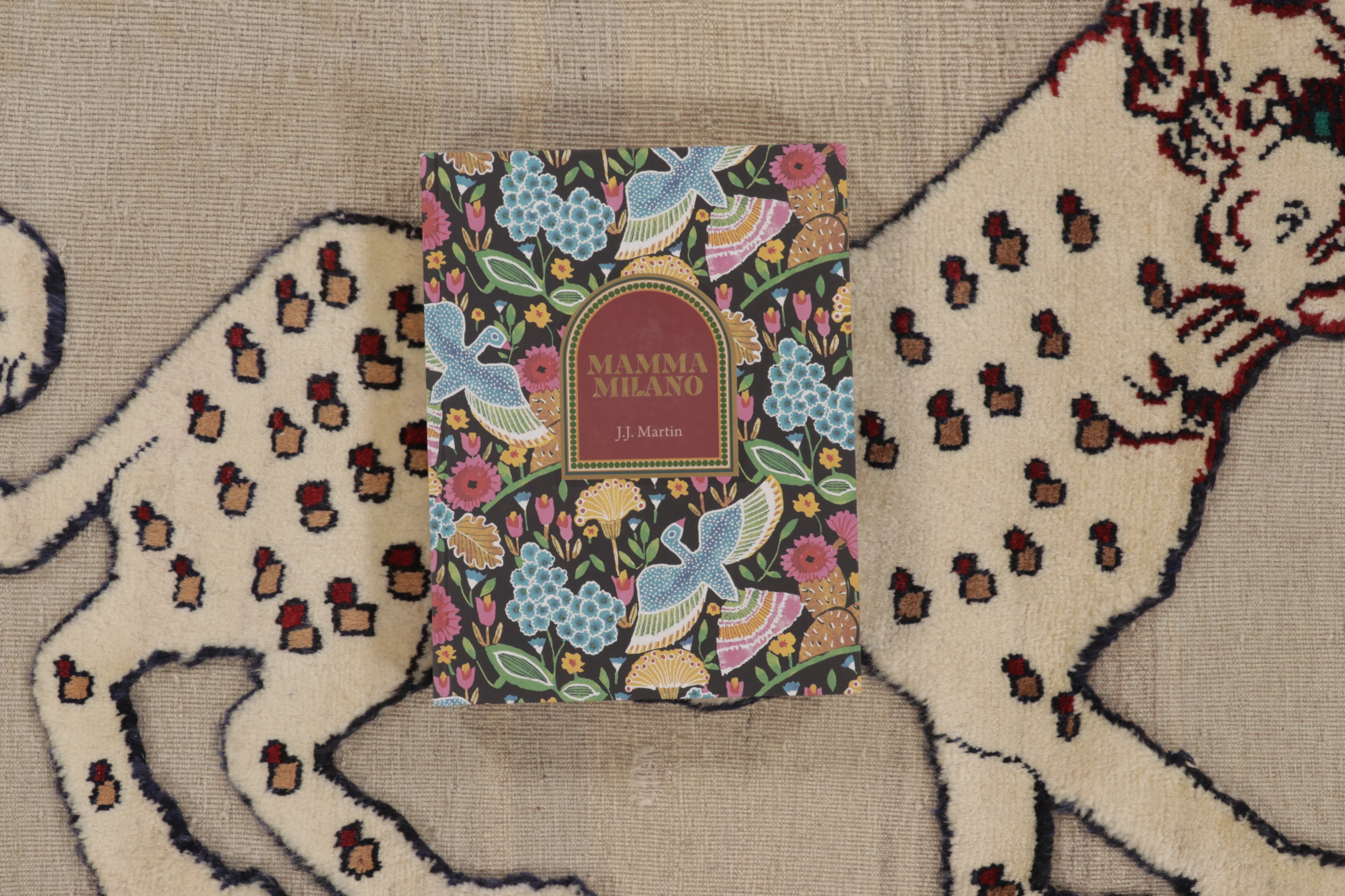 Vintage Gabbeh Pictorial Gift-Sized Rug