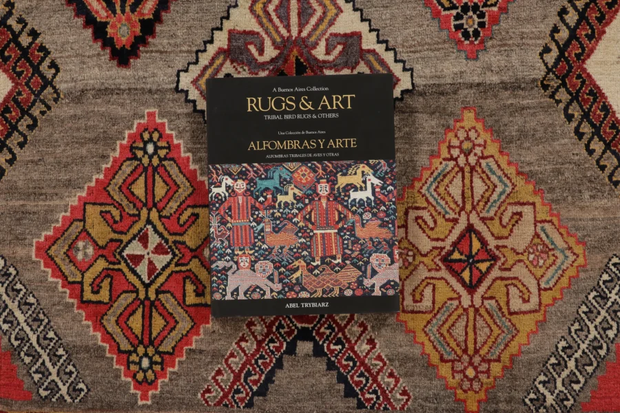 Vintage Gabbeh Medallion Rug