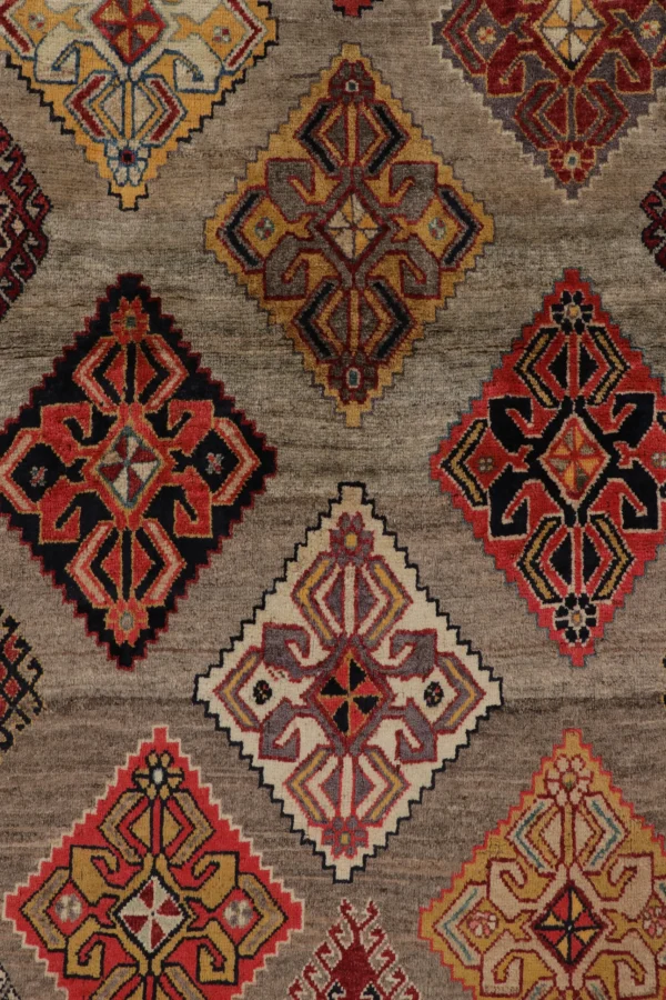 Vintage Gabbeh Medallion Rug