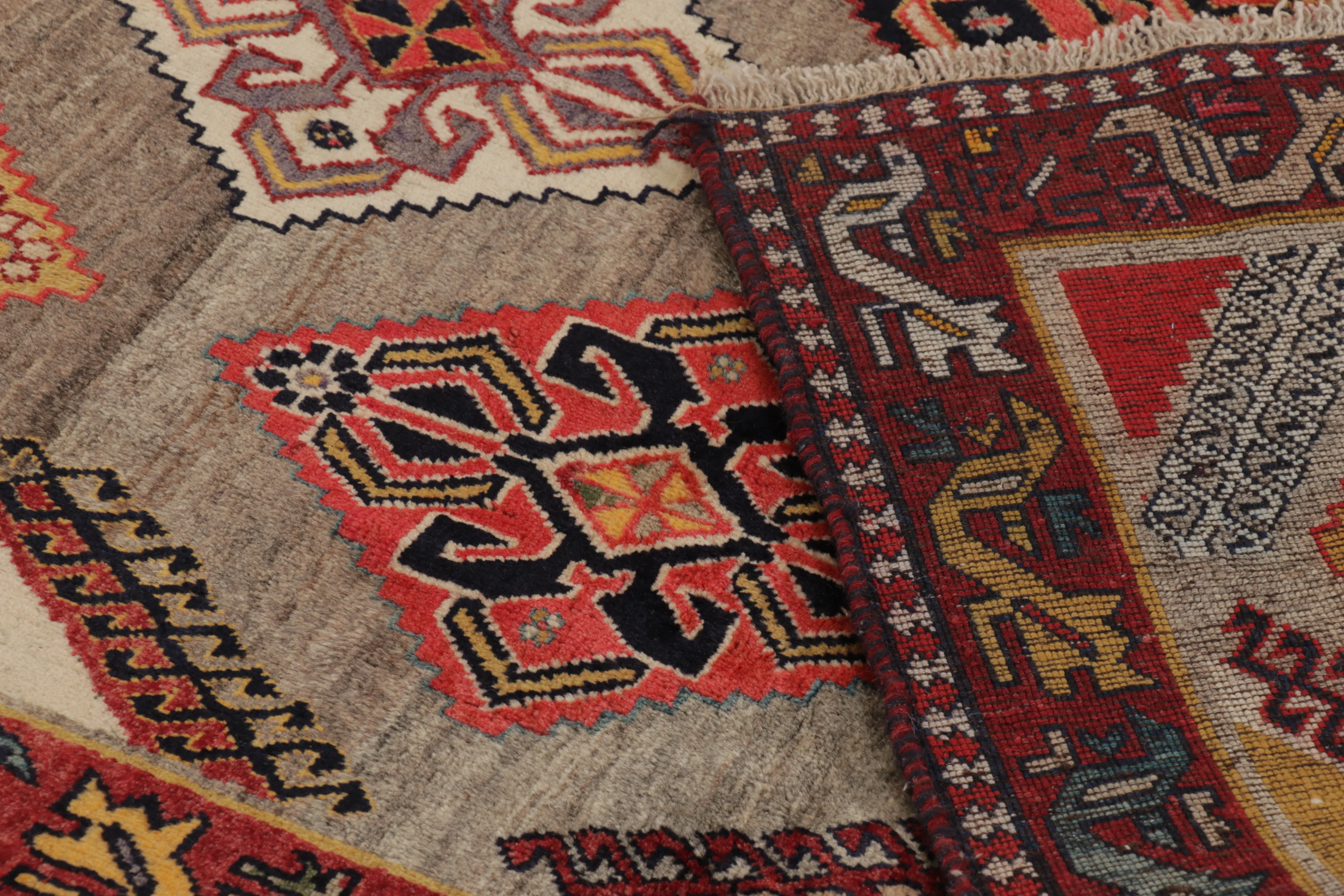 Vintage Gabbeh Medallion Rug