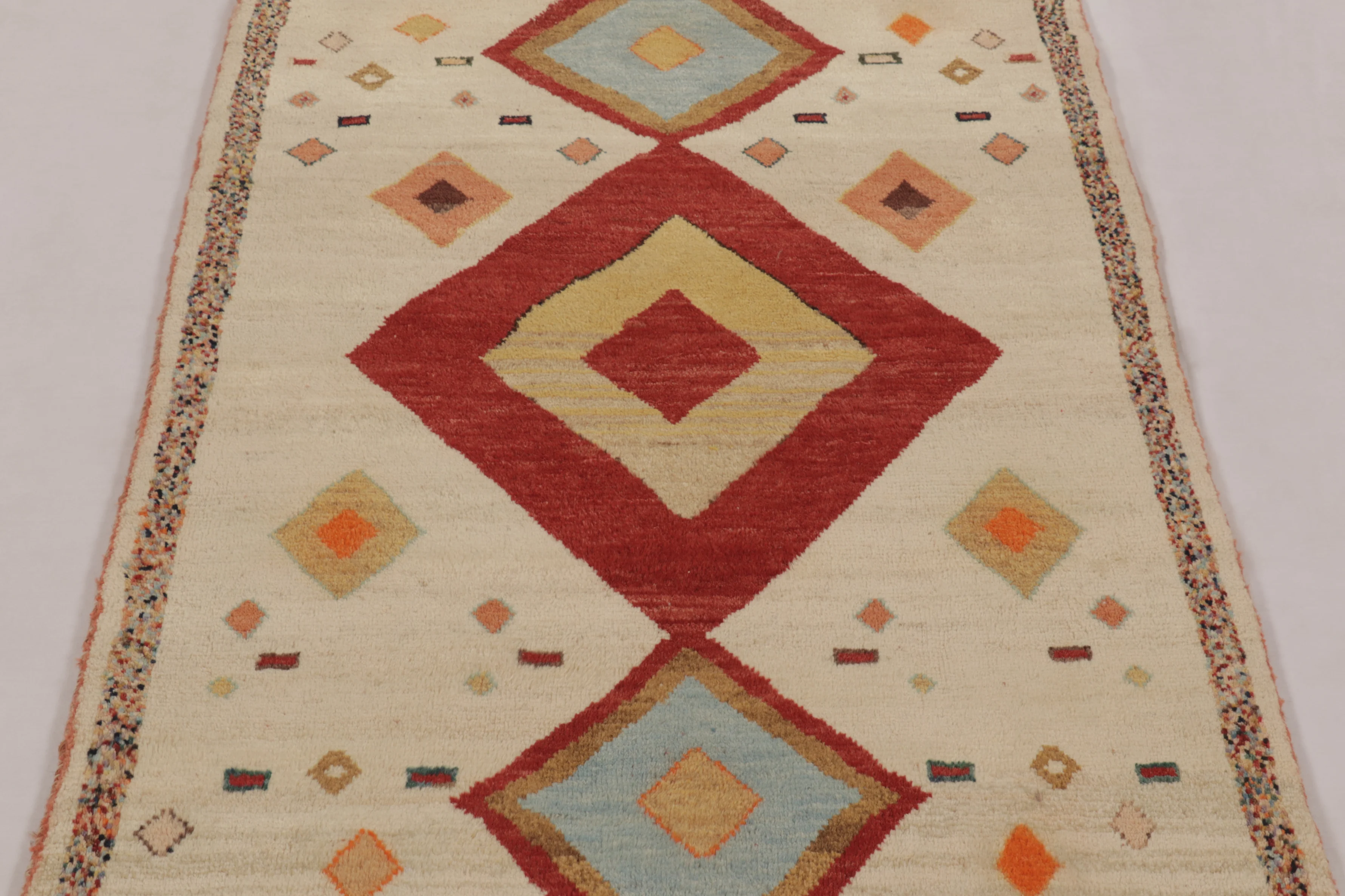 Vintage Gabbeh Medallion Rug