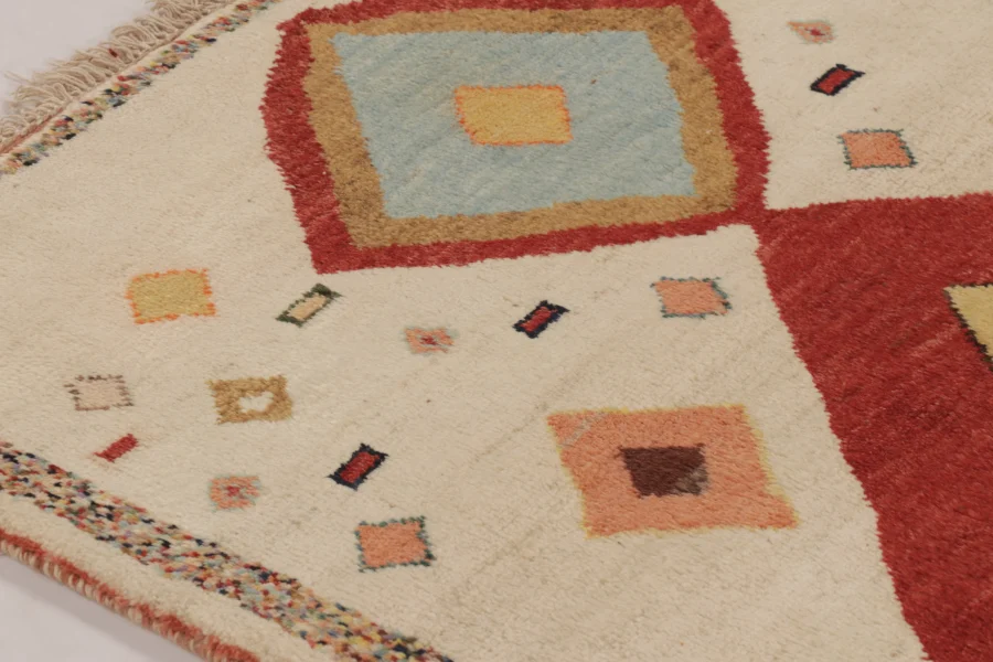 Vintage Gabbeh Medallion Rug