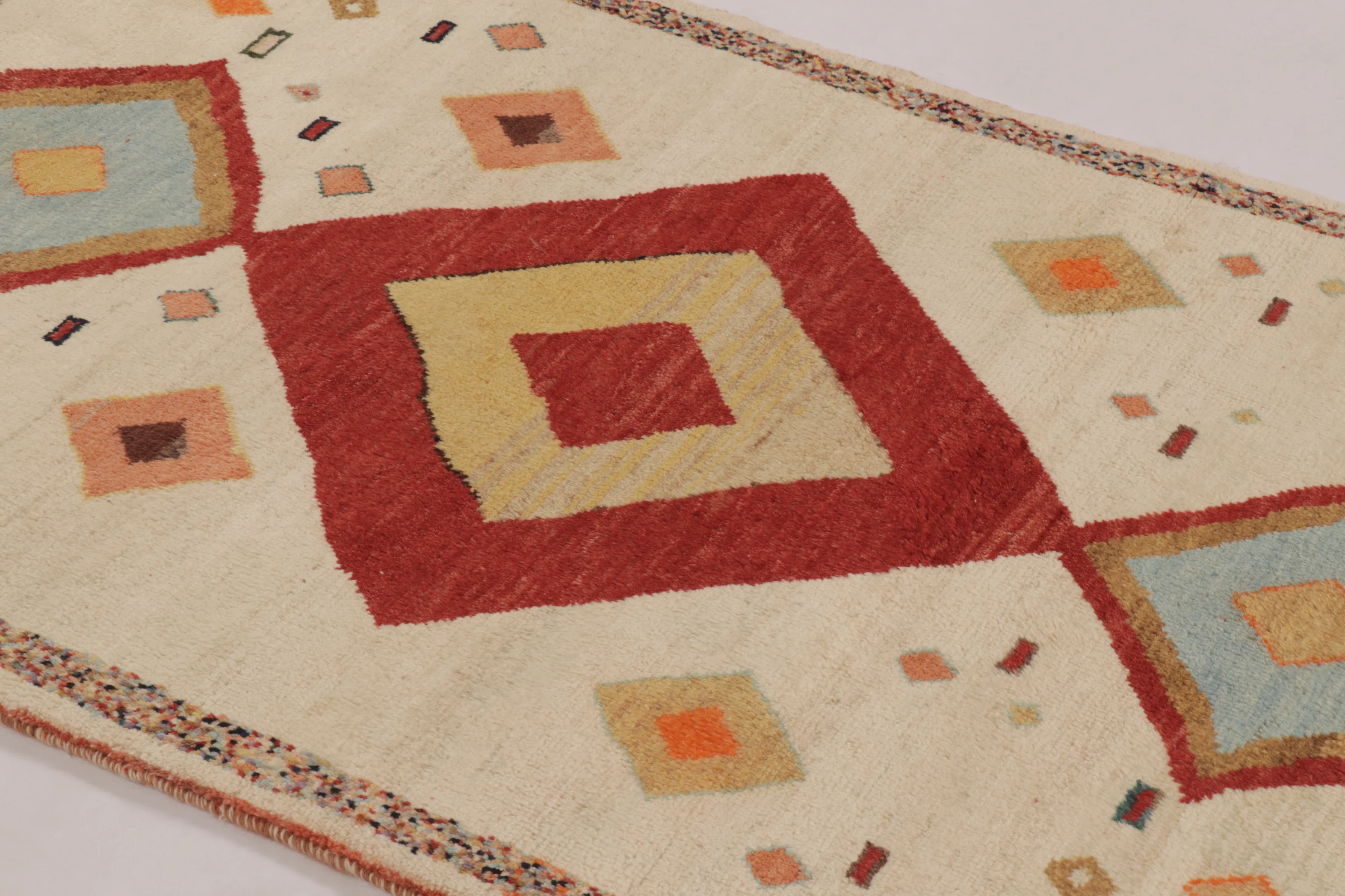 Vintage Gabbeh Medallion Rug
