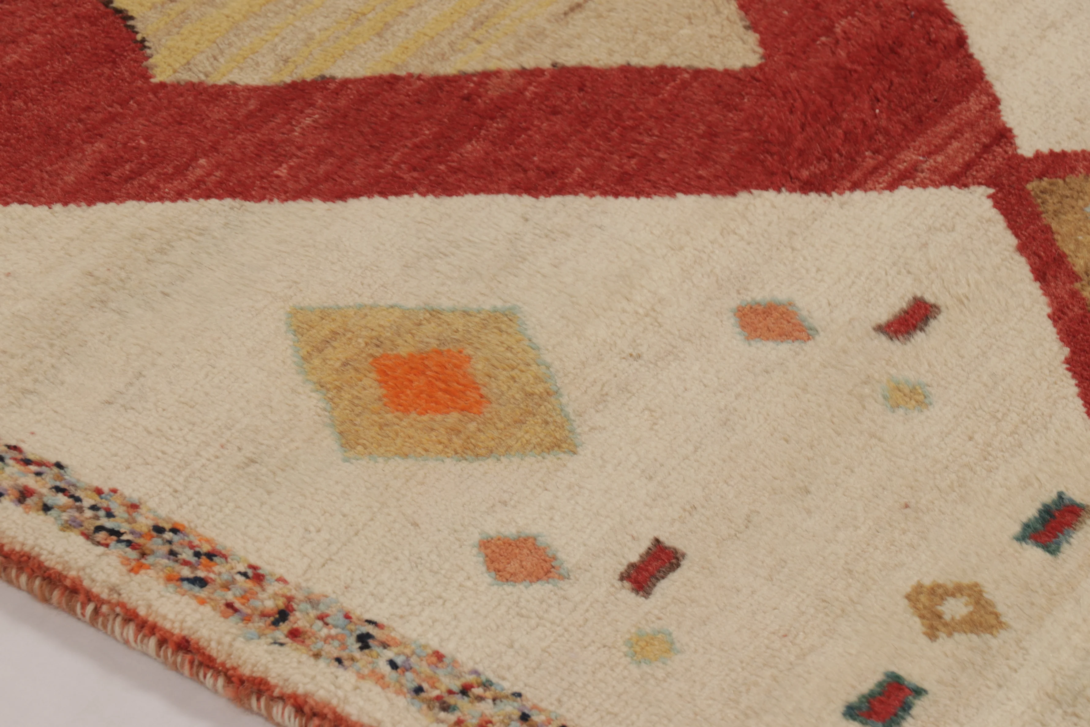 Vintage Gabbeh Medallion Rug
