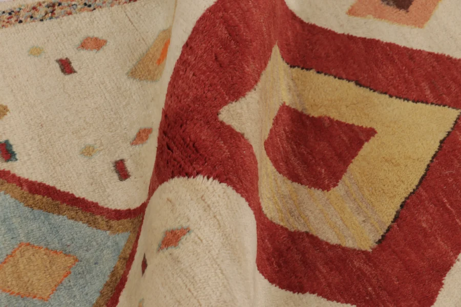 Vintage Gabbeh Medallion Rug