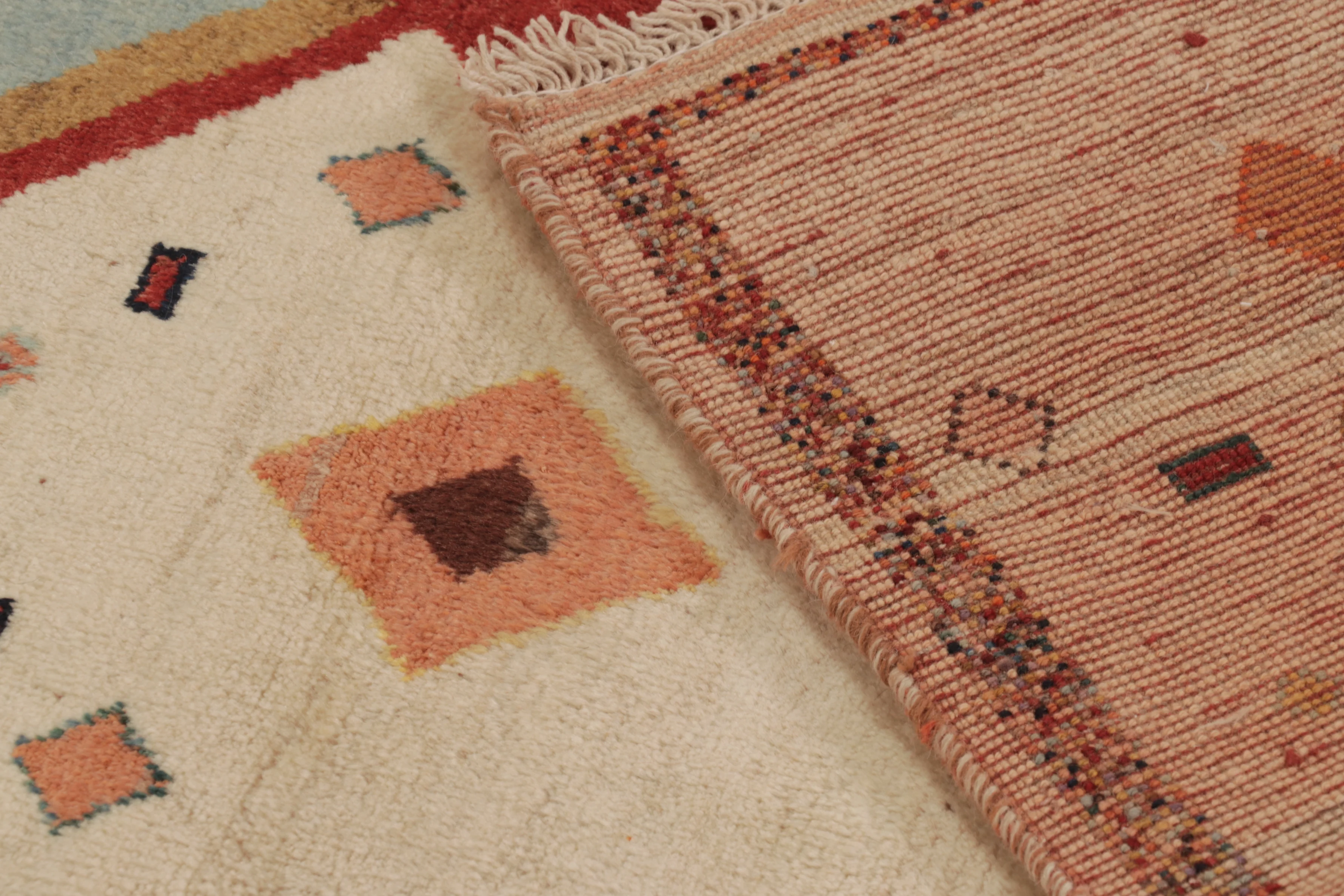Vintage Gabbeh Medallion Rug