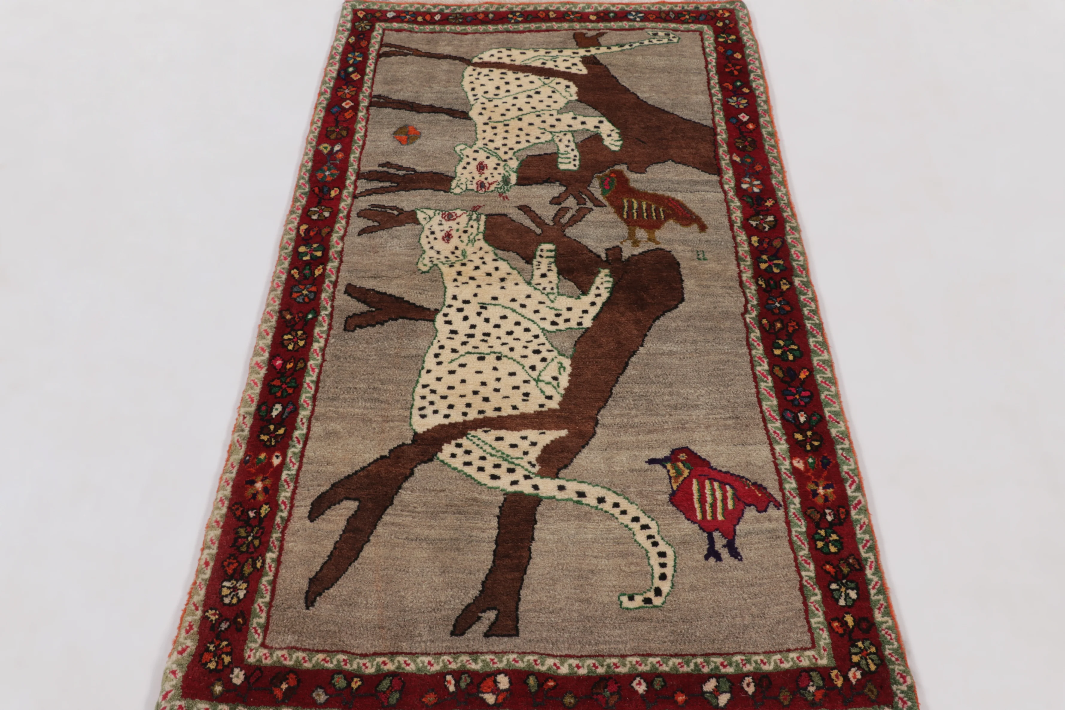Vintage Gabbeh Pictorial Runner