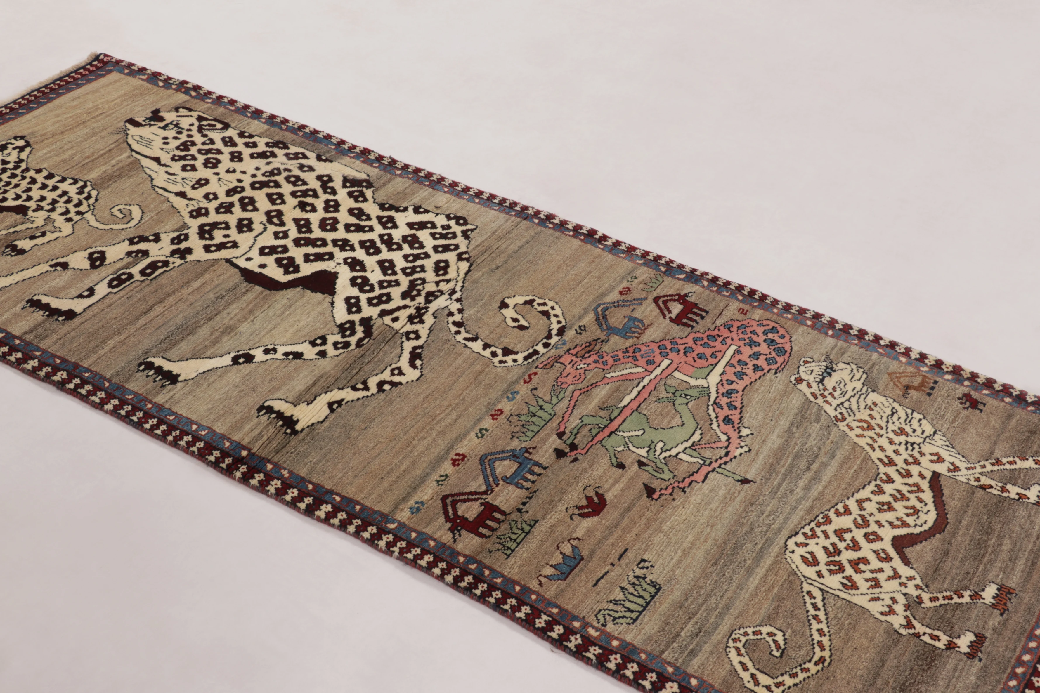 Vintage Gabbeh Pictorial Runner