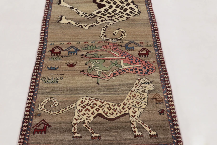 Vintage Gabbeh Pictorial Runner