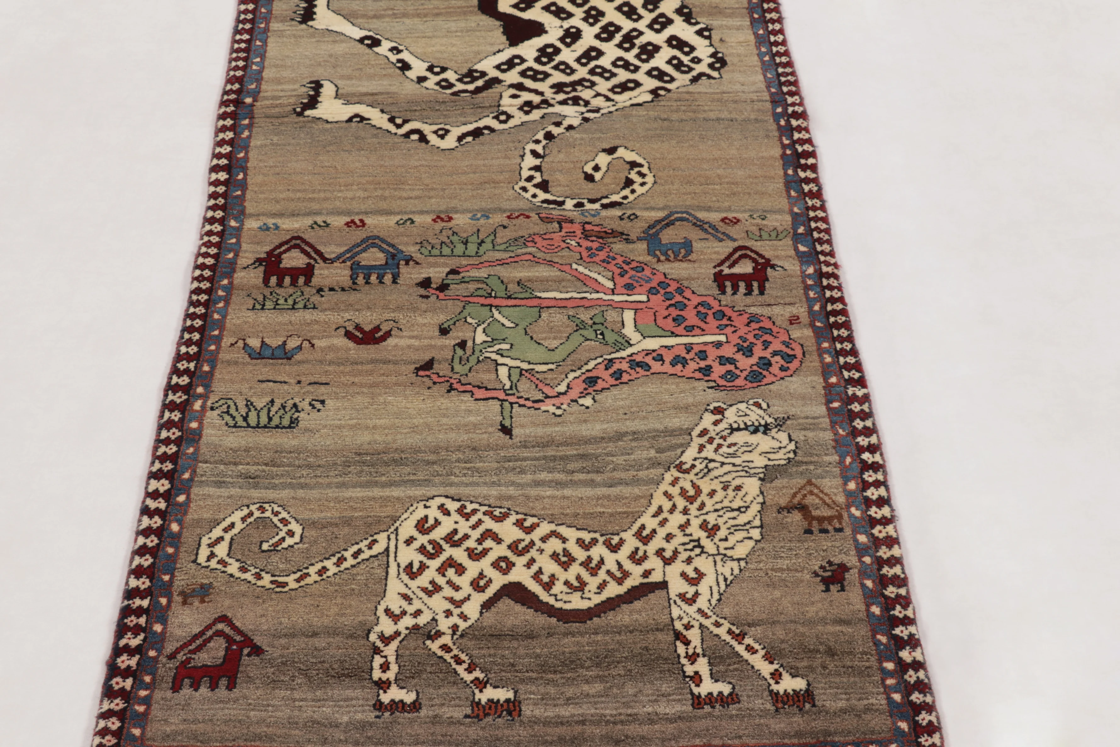 Vintage Gabbeh Pictorial Runner