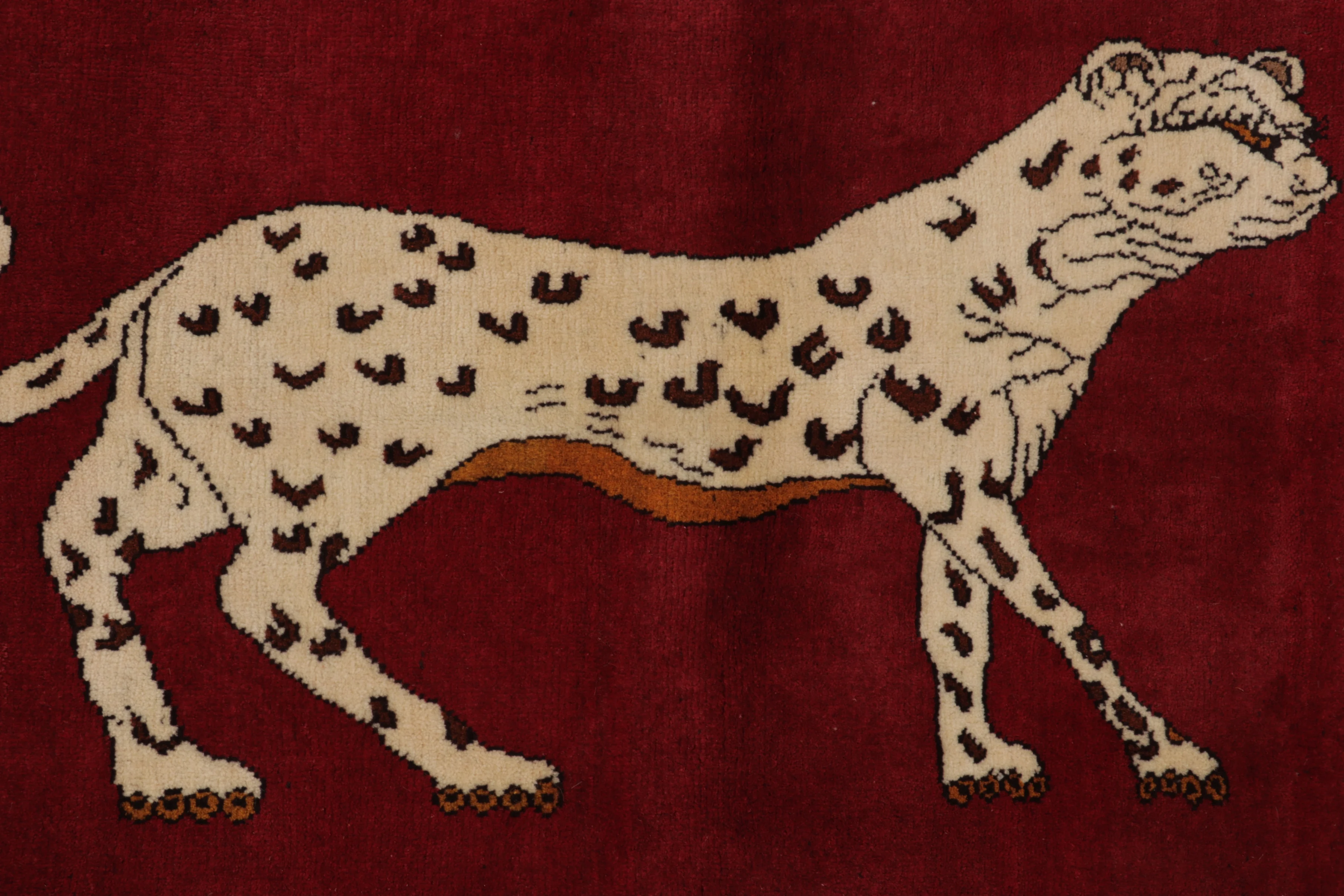 Vintage Gabbeh Pictorial Gift-Sized Rug