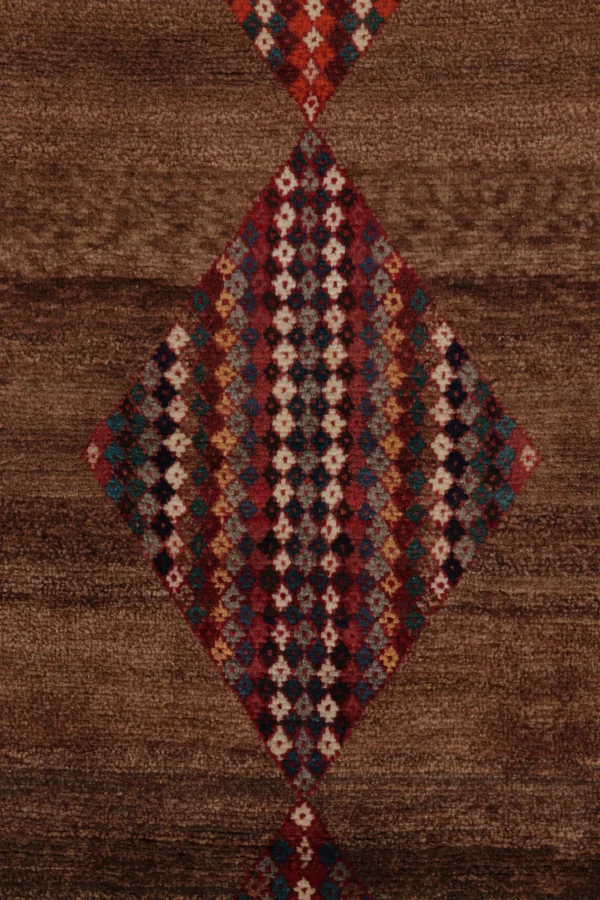 Vintage Gabbeh Medallion Runner