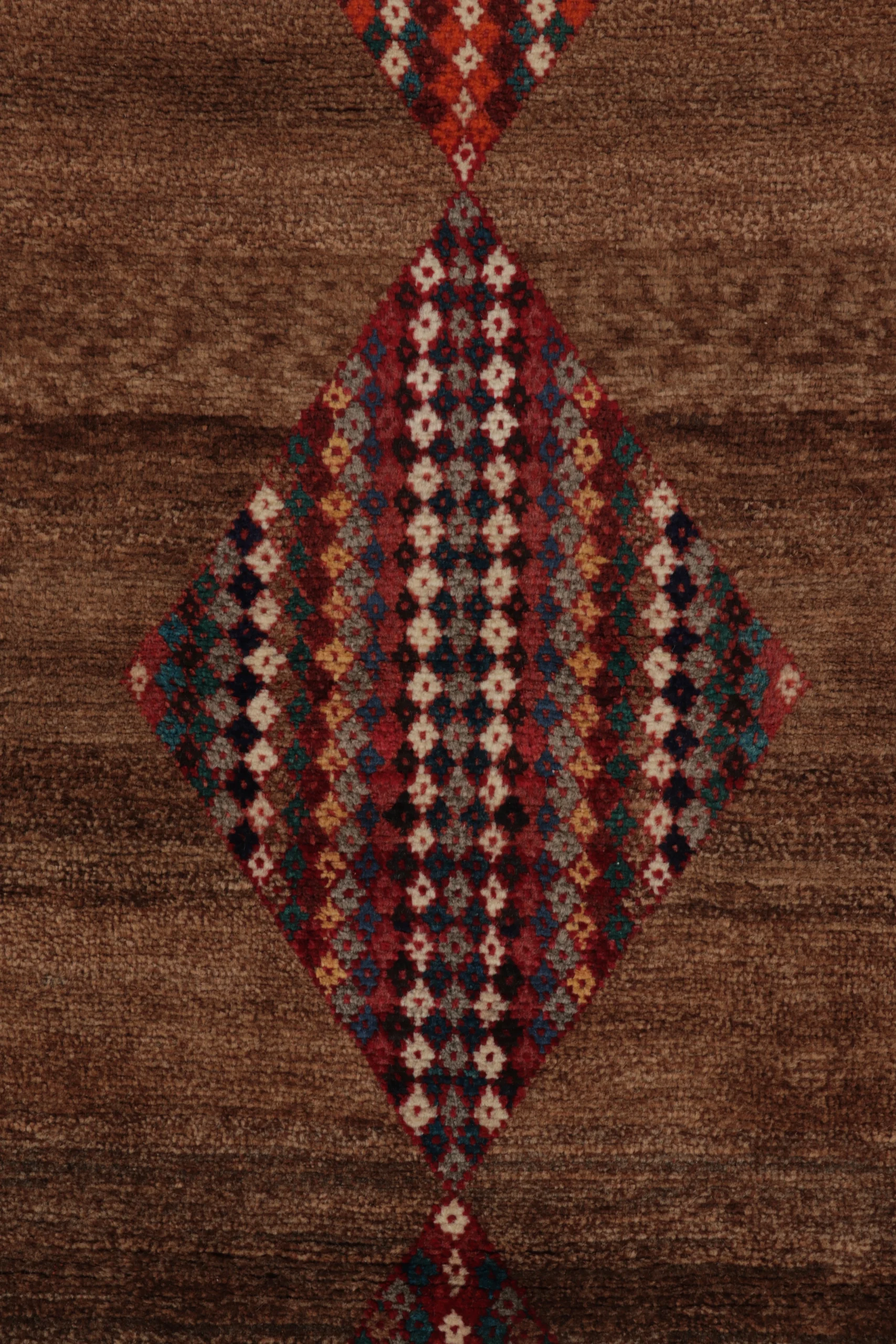 Vintage Gabbeh Medallion Runner