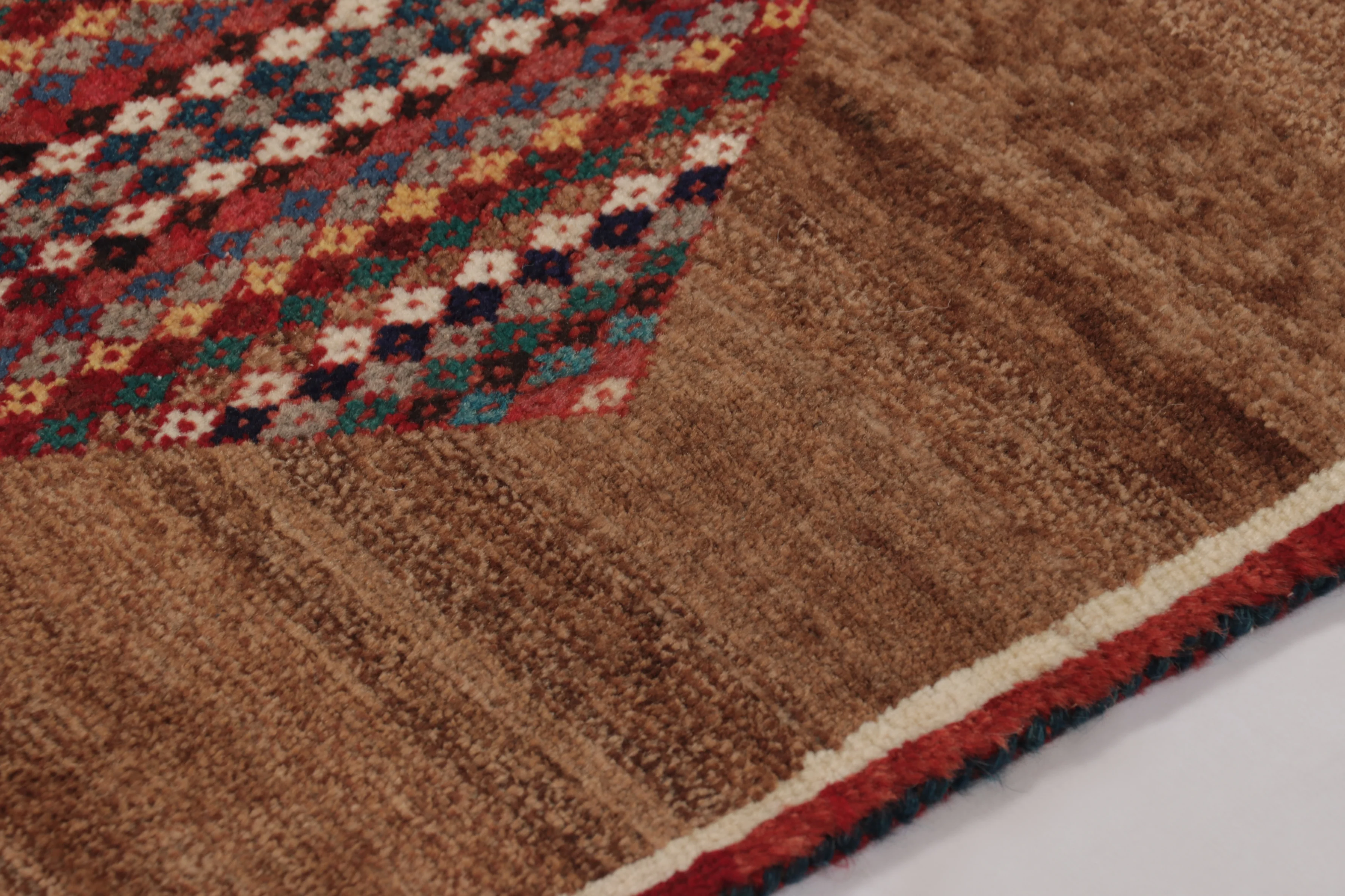 Vintage Gabbeh Medallion Runner