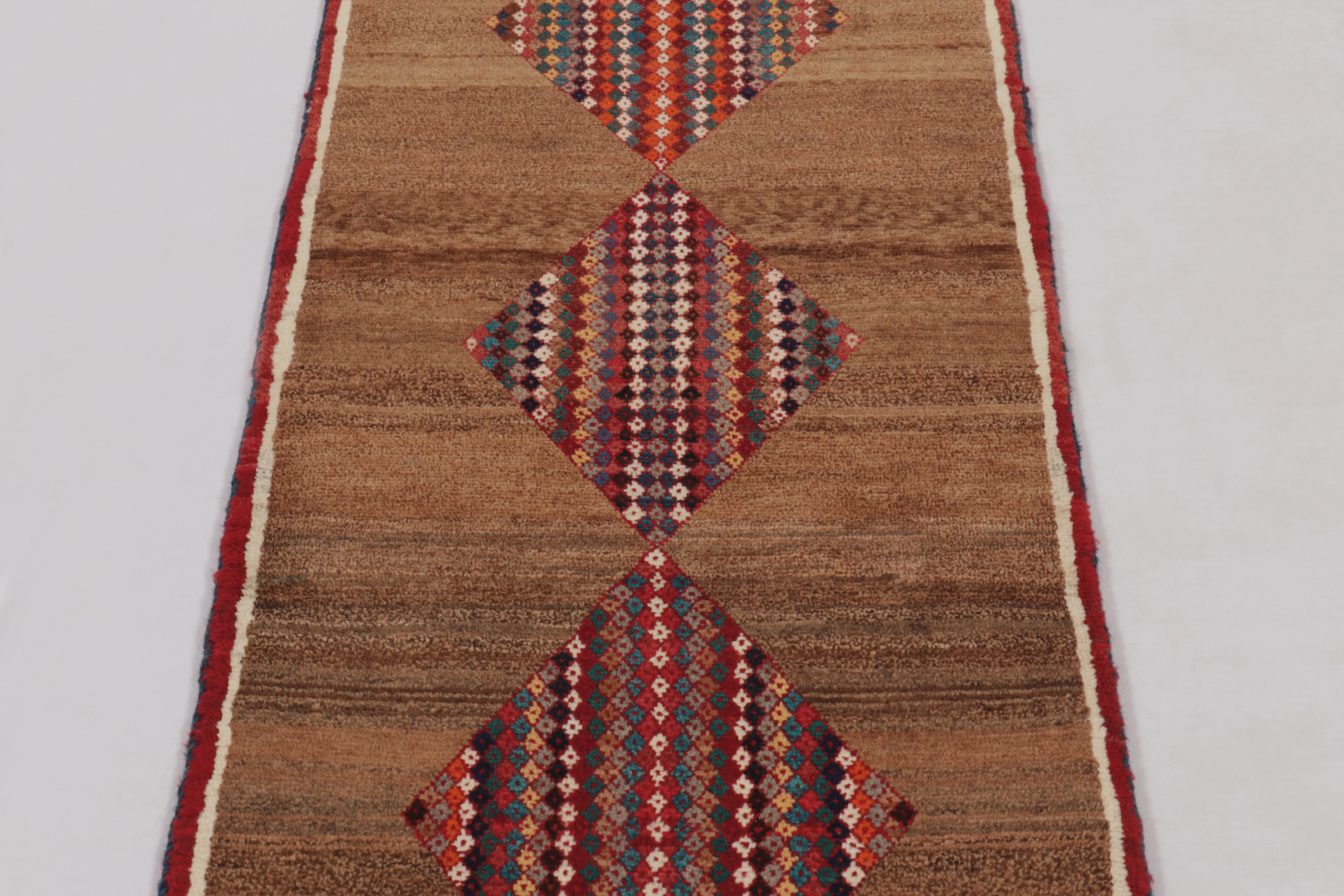 Vintage Gabbeh Medallion Runner