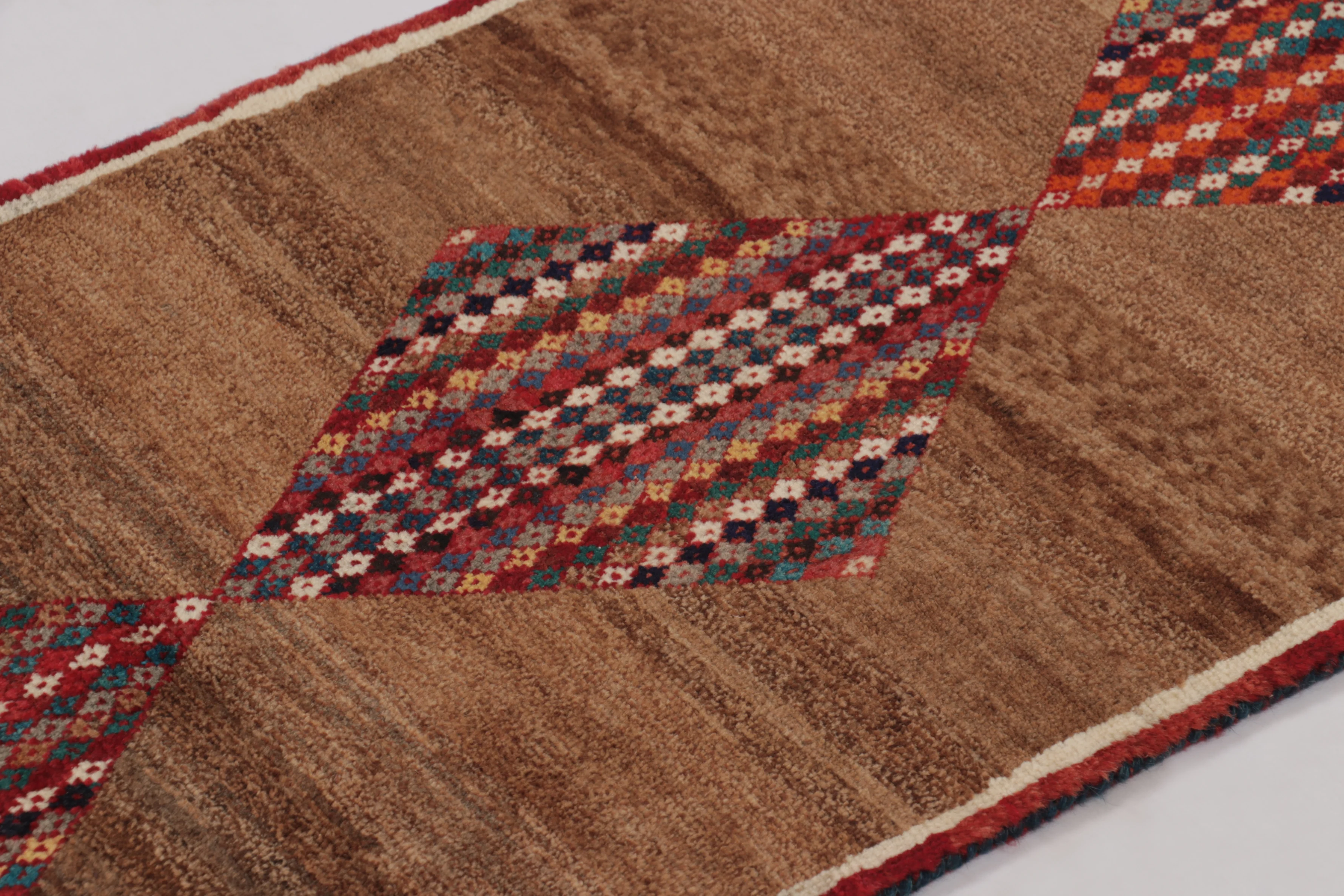 Vintage Gabbeh Medallion Runner
