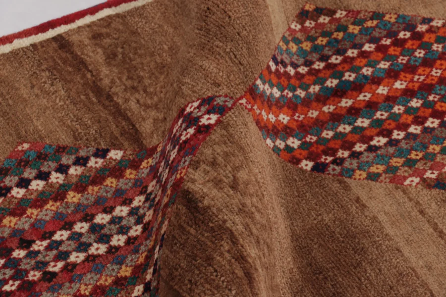 Vintage Gabbeh Medallion Runner
