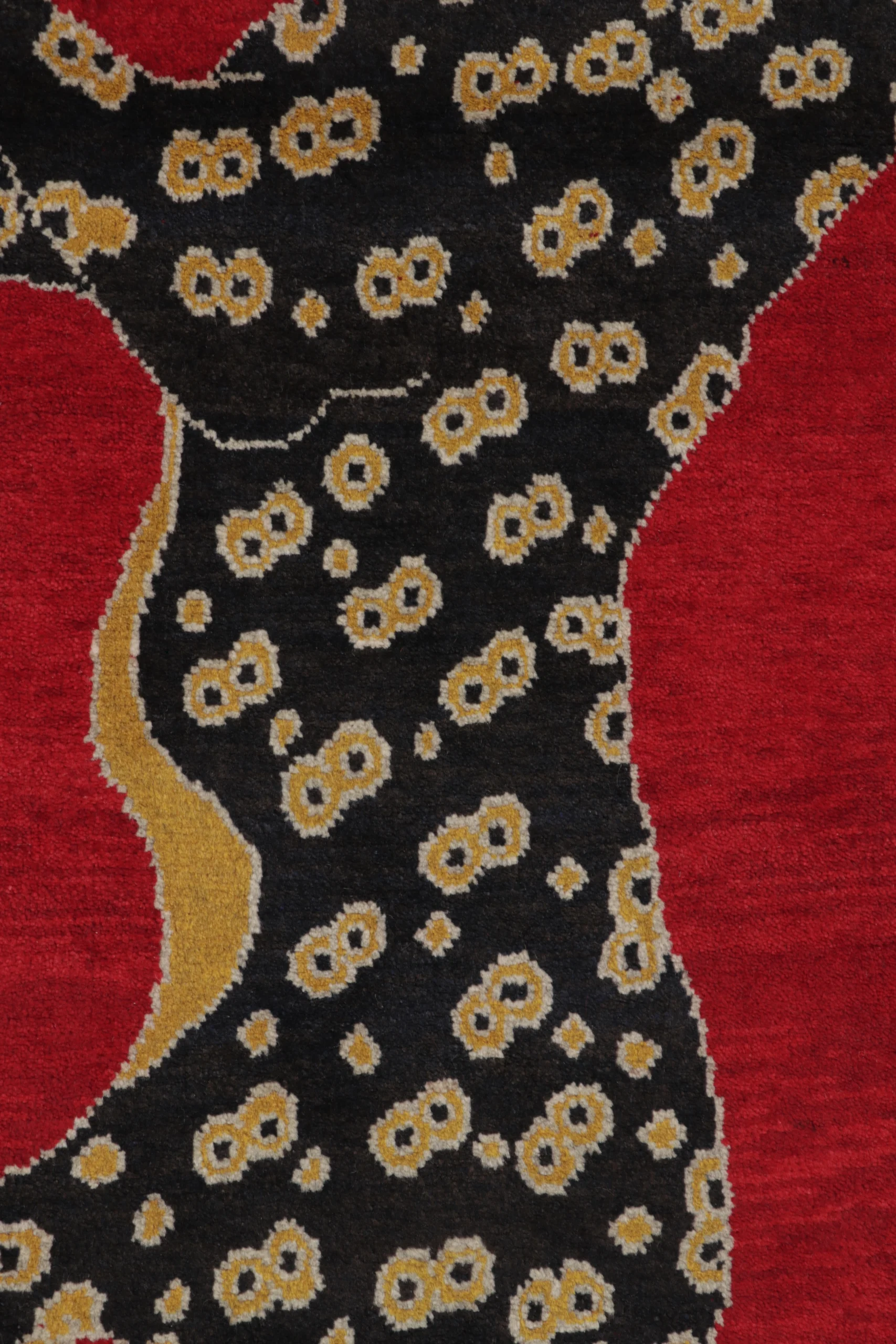Vintage Gabbeh Pictorial Rug