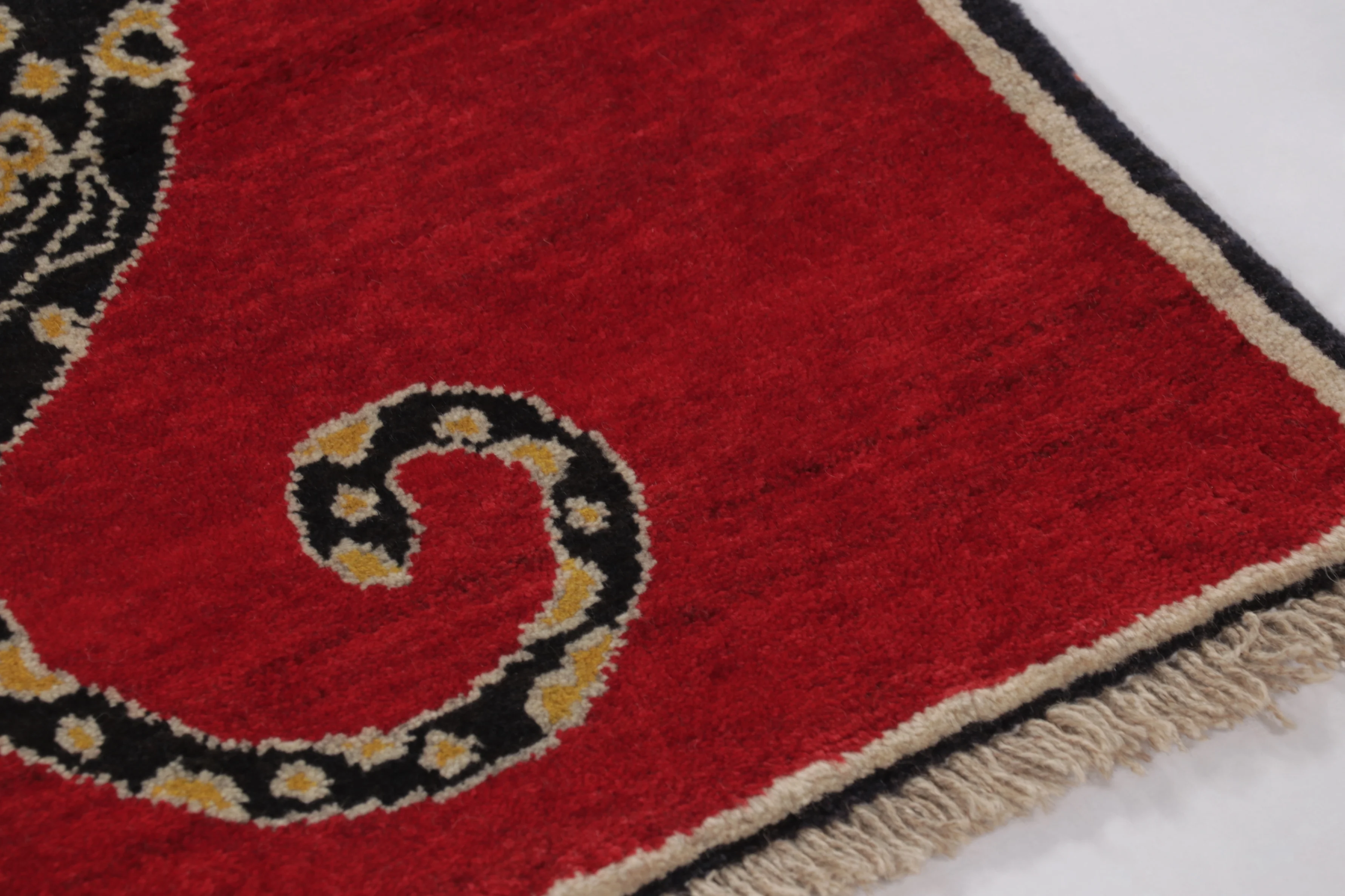 Vintage Gabbeh Pictorial Rug
