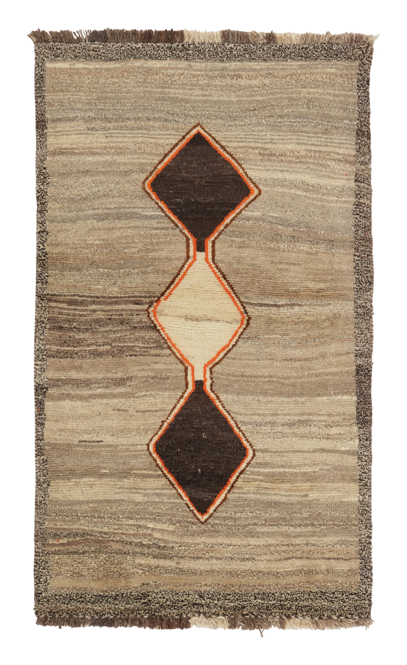 Vintage Gabbeh Medallion Runner