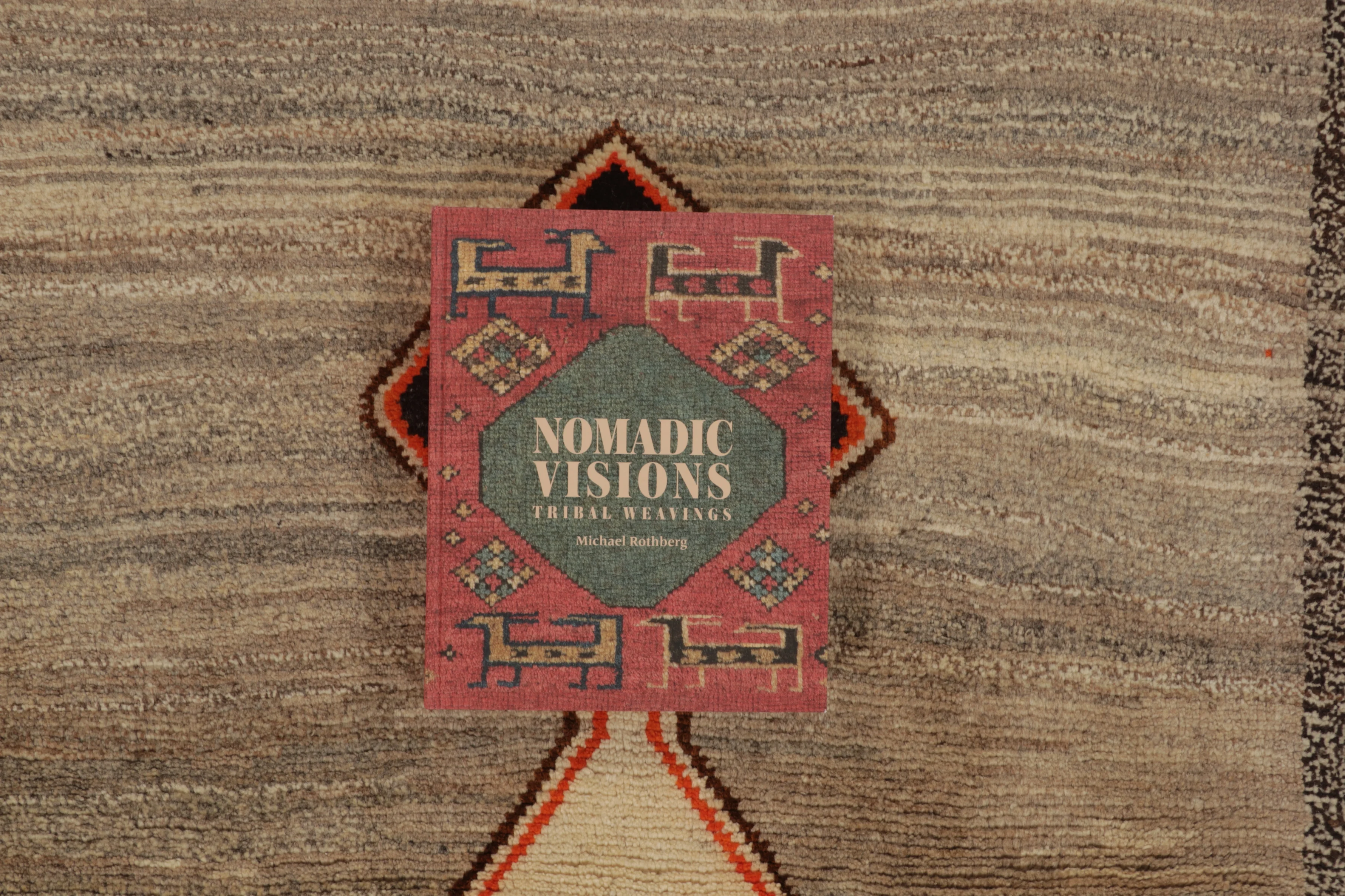 Vintage Gabbeh Medallion Runner